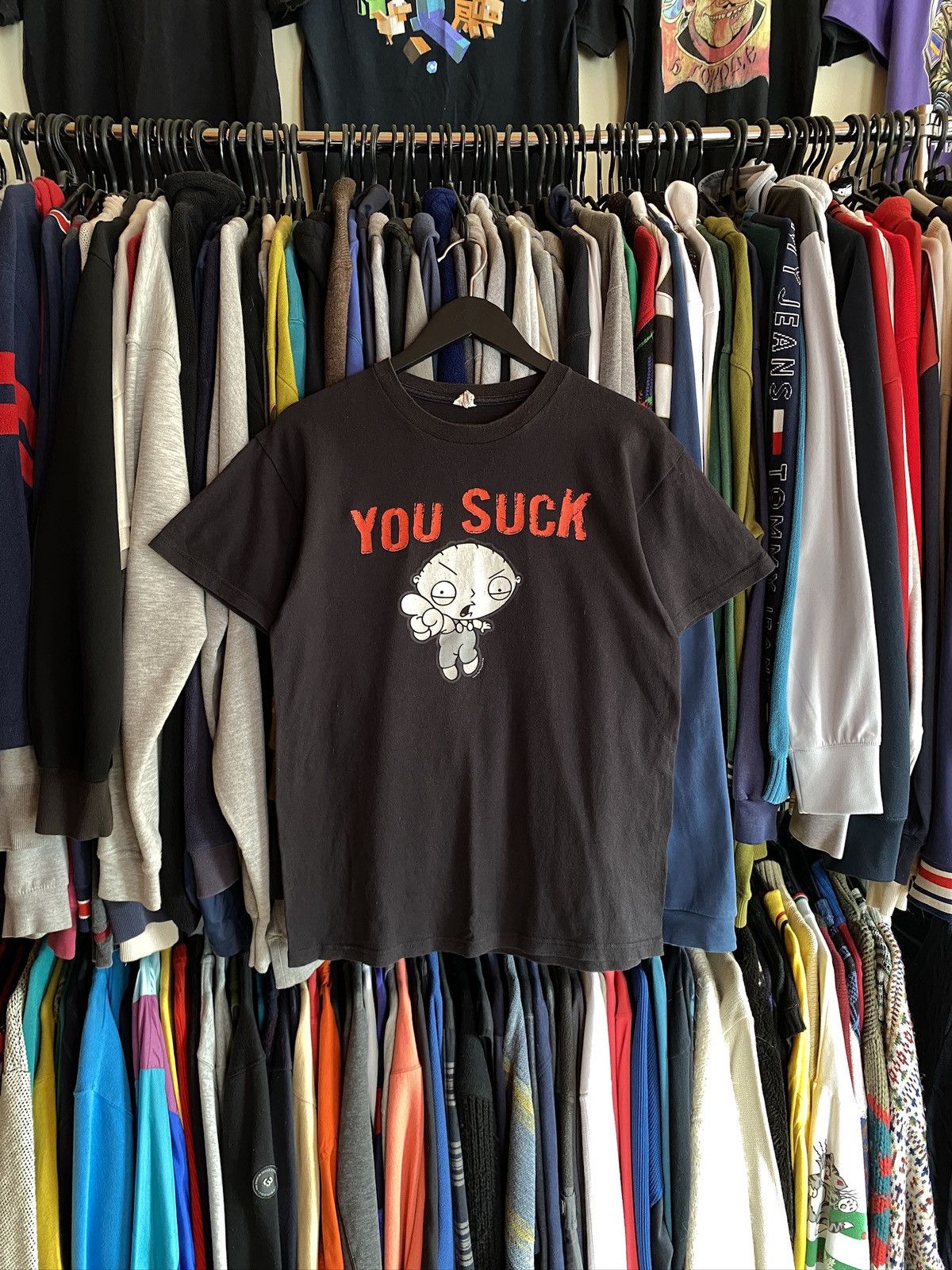 Other VINTAGE STEWIE FAMILY GUY YOU SUCK T-SHIRT MOVIE Size US M / EU 48-50 / 2 - 1 Thumbnail