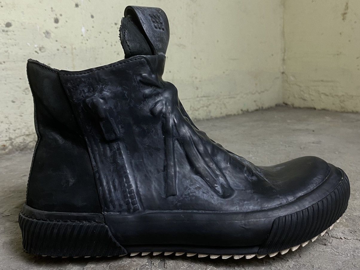 both Paris BOTH Rubber High Top Trainers Size US 6.5 / EU 39-40 - 3 Thumbnail