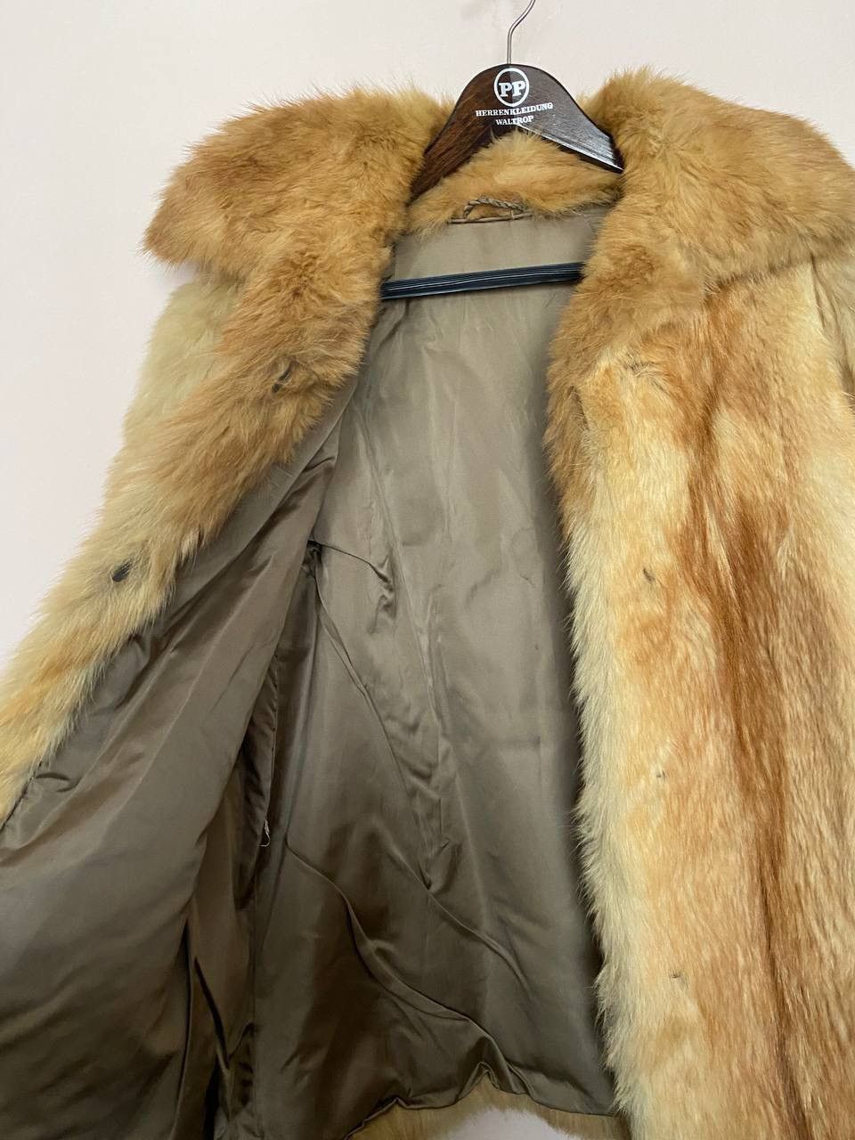 Vintage 70s Vintage Real Fox Fur Y2K Avant Garde Coat Size M / US 6-8 / IT 42-44 - 8 Thumbnail