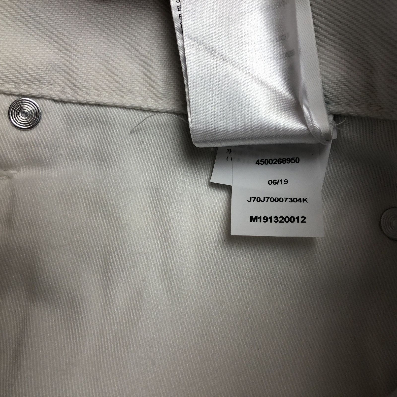 Calvin Klein × Calvin Klein 205W39NYC × Raf Simons Raf Simons Era EST. 1978 Moon Landings Straight Jeans Size US 32 / EU 48 - 9 Thumbnail