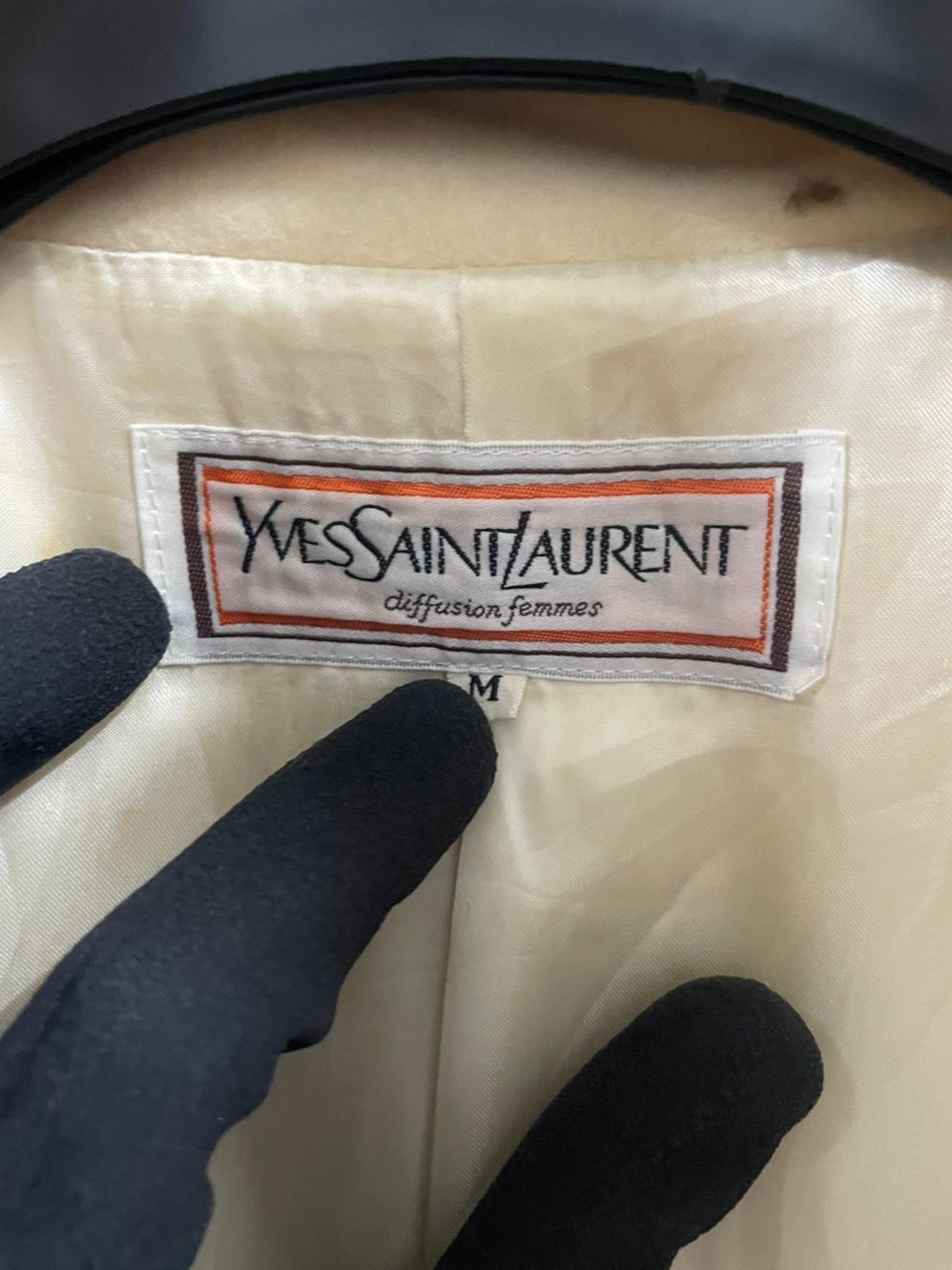 Designer × Vintage × Yves Saint Laurent Yves Saint Laurent Women Jacket Size M / US 6-8 / IT 42-44 - 2 Thumbnail
