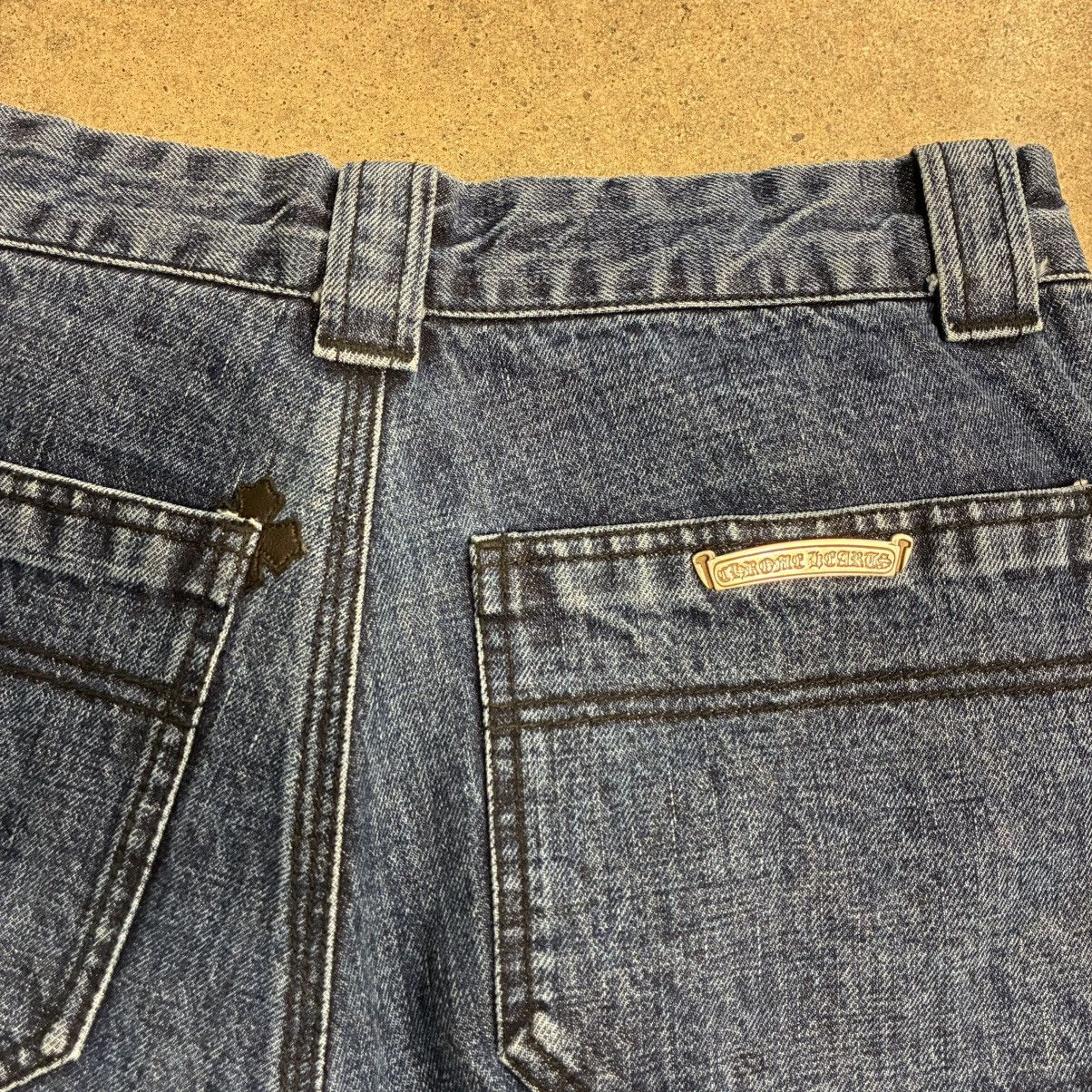 Chrome Hearts Chrome Hearts Double Knee Denim Shorts Size US 30 / EU 46 - 4 Thumbnail