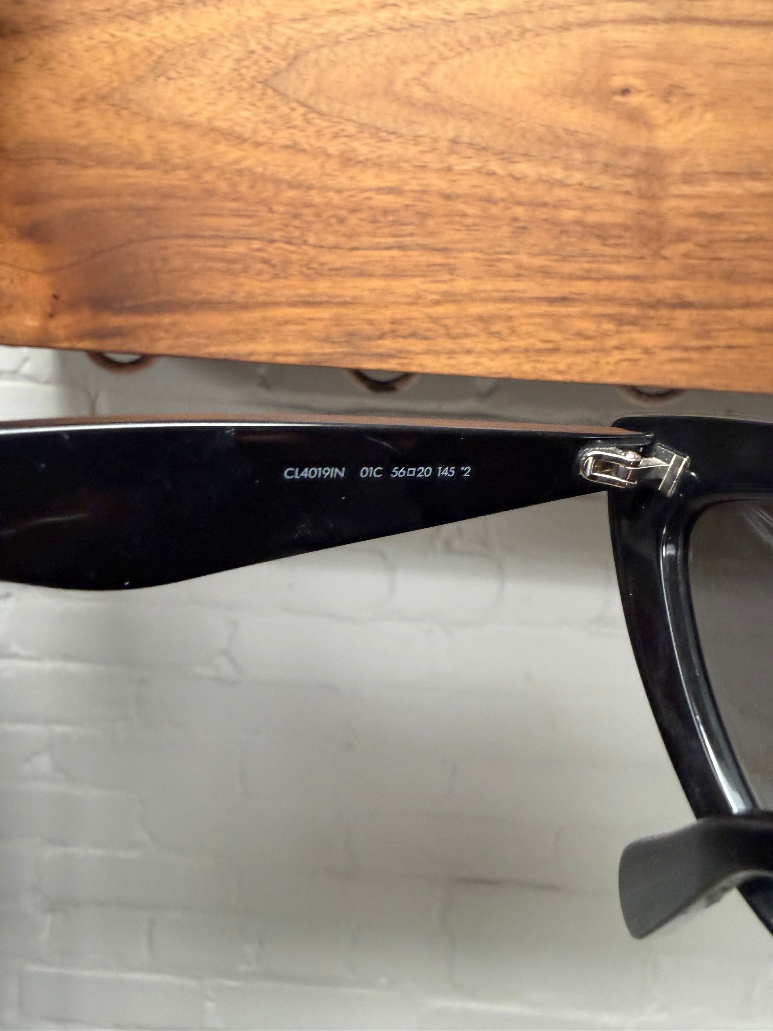 Celine Celine ‘CL4019IN’ Cat Eye Black Sunglasses Size ONE SIZE - 5 Thumbnail