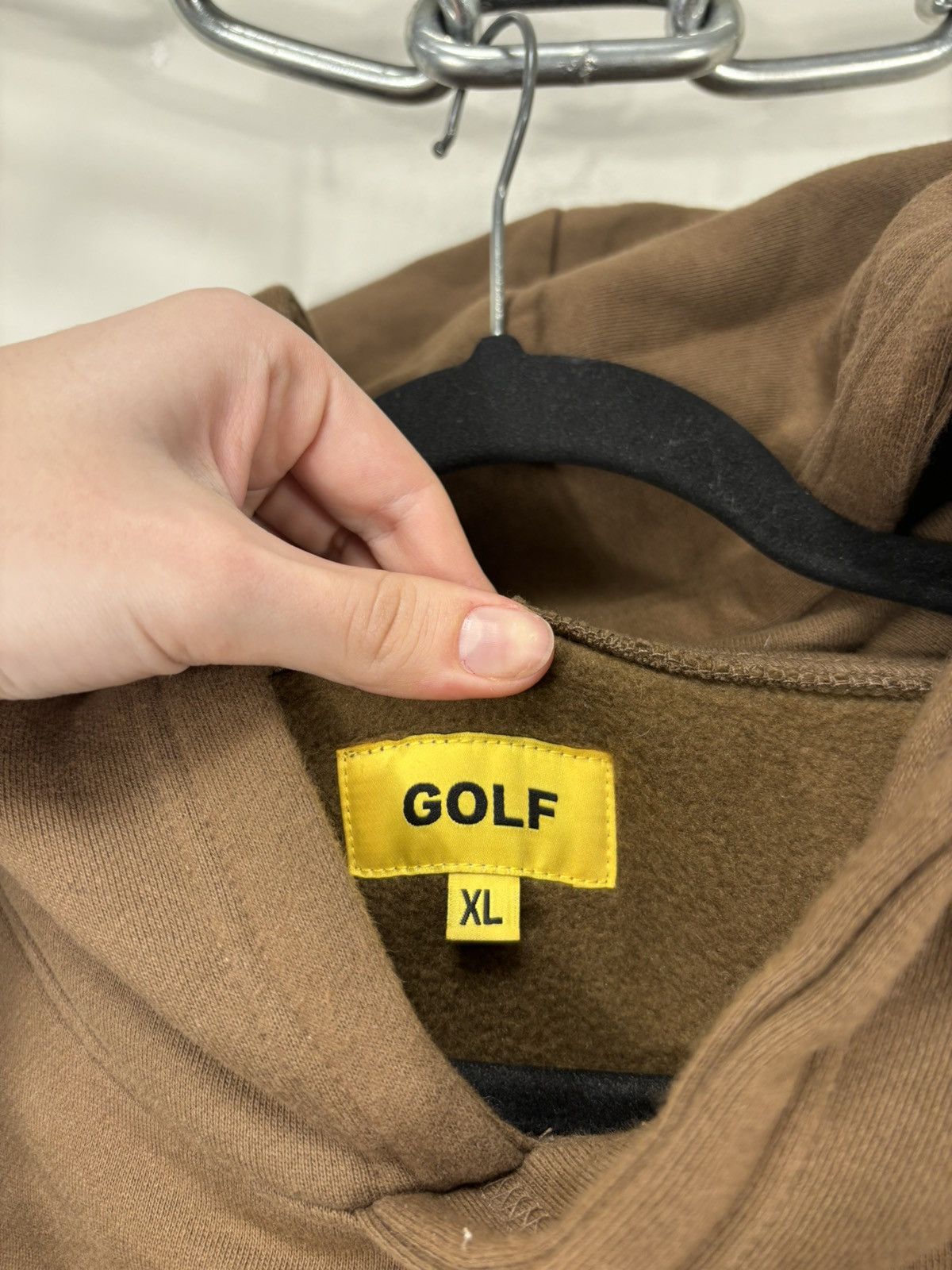 Golf Wang Golf Wang Crisis Logo Y2K Men’s Hype Brown Hoodie Size US XL / EU 56 / 4 - 11 Thumbnail