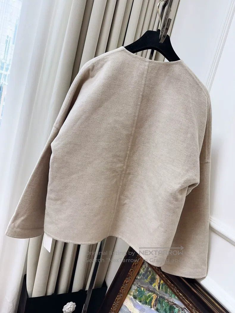 Hermes Hermes Oatmeal Cashmere Coat Size XS / US 0-2 / IT 36-38 - 2 Thumbnail