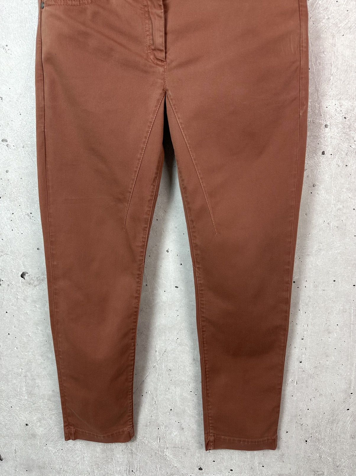 Brunello Cucinelli Brunello Cucinelli Made in Itay Brownish-Orange Pants Size 26" / US 2 / IT 38 - 3 Thumbnail
