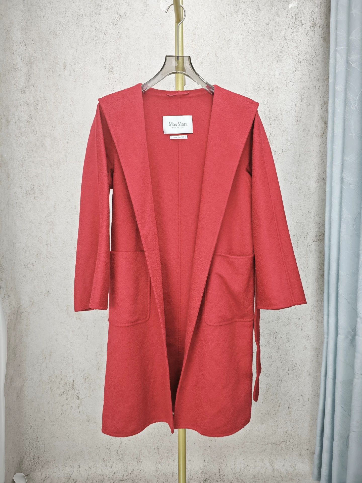 Max Mara MaxMara Red Wool Coat Size 36 Size US S / EU 44-46 / 1 - 1 Thumbnail