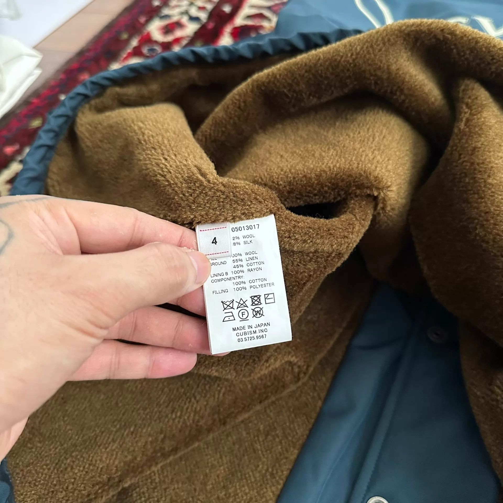 Visvim VISVIM 24SS Coach JKT Silk Wool Blend Jacket Size 4 Size US XL / EU 56 / 4 - 8 Thumbnail