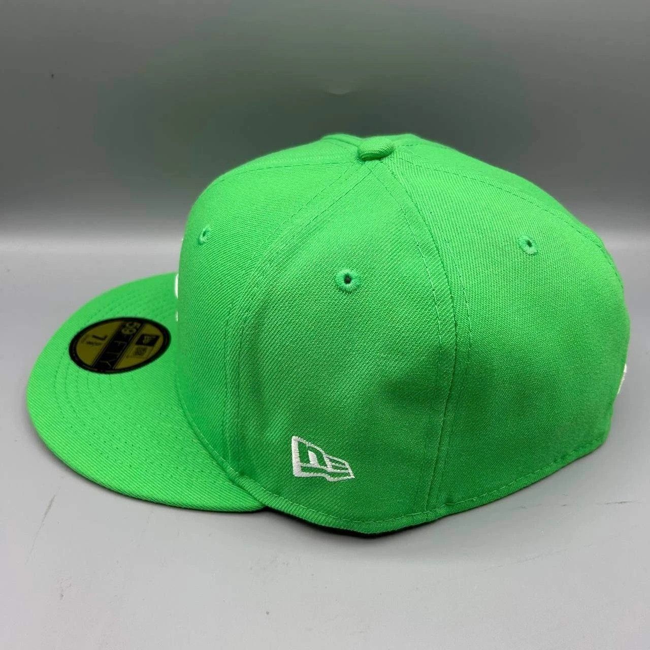 New Era Los Ageles LA Dodgers Hat Men 7 5/8 Green MLB Fitted Cap New Size ONE SIZE - 7 Thumbnail