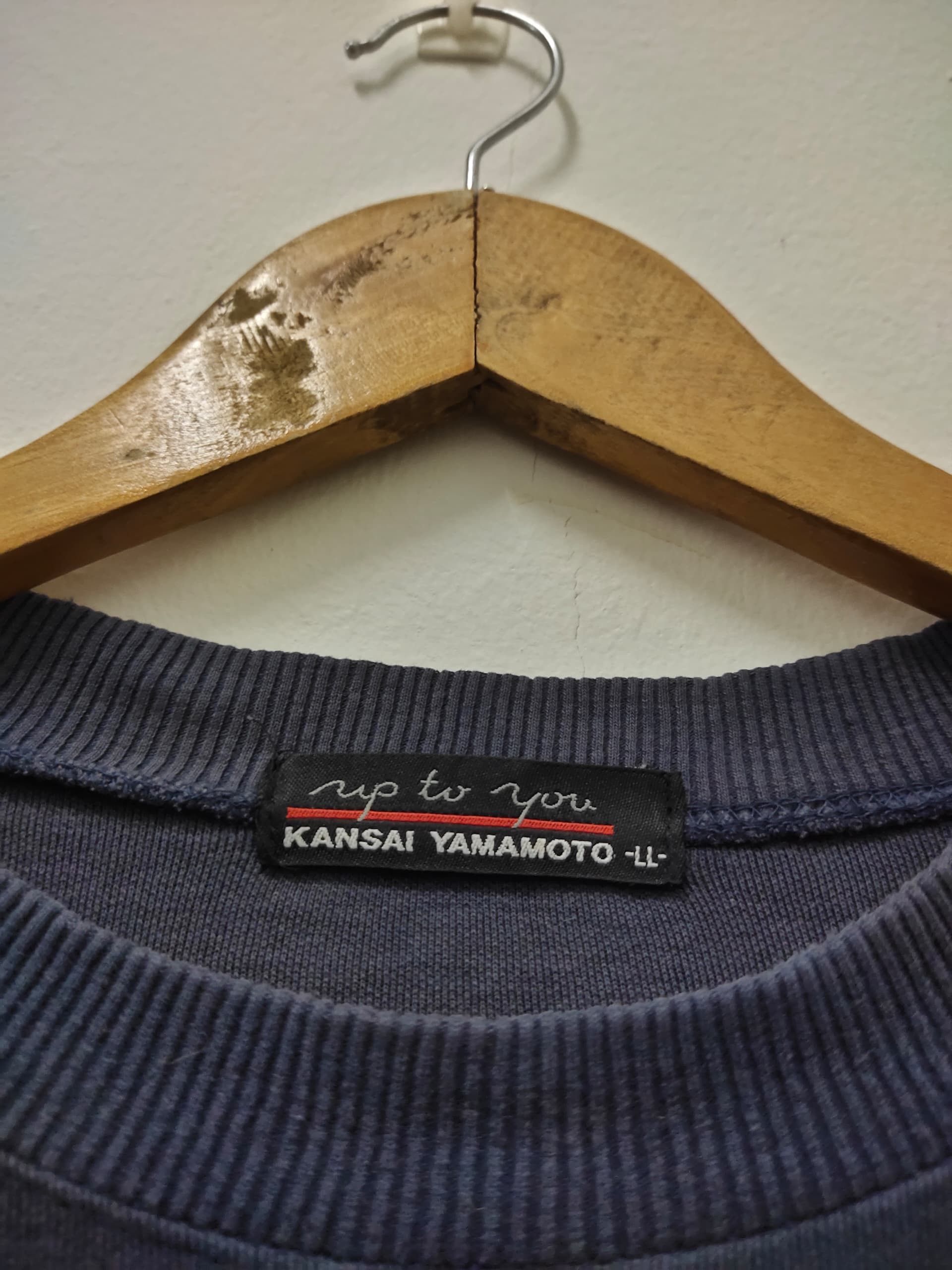 Japanese Brand Vintage Kansai Yamamoto Up to you Distressed true vintage Size US XL / EU 56 / 4 - 3 Thumbnail