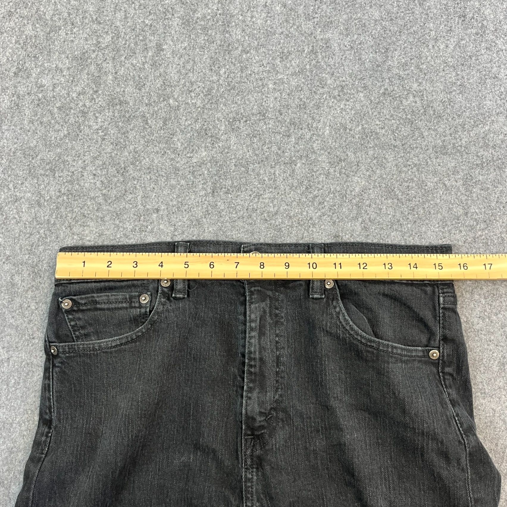 Levi's Levi's Jeans Slim Tapered 32 32 Dark Wash Grey Stretch Denim 5-Pocket Men Junior? Size US 32 / EU 48 - 6 Thumbnail