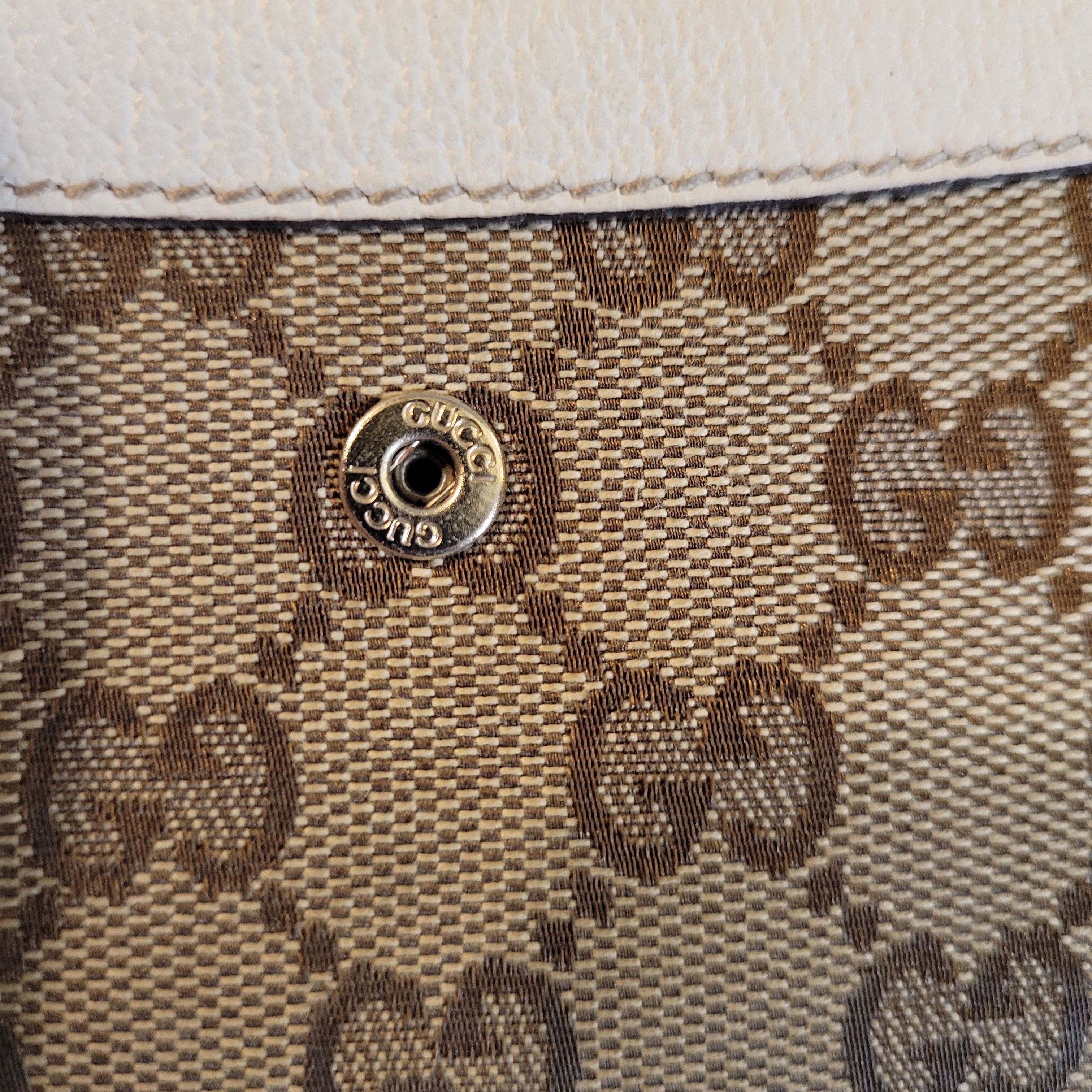 Gucci Gucci Studded Canvas and Leather Long Wallet Size ONE SIZE - 13 Thumbnail
