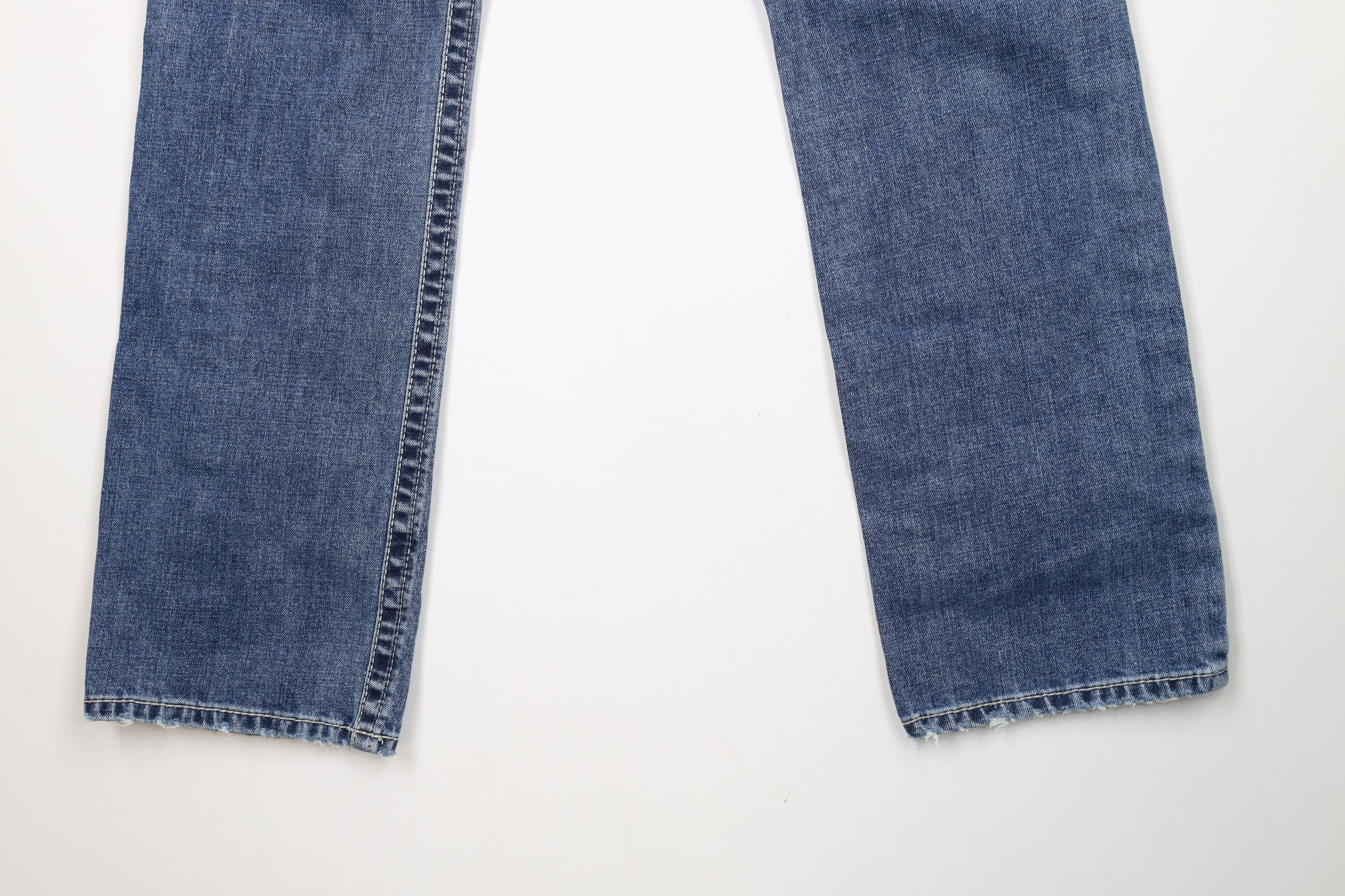 Ariat × Vintage Ariat Thick Stitch M7 Slim Fit Straight Leg Denim Jeans Blue Size US 30 / EU 46 - 14 Thumbnail