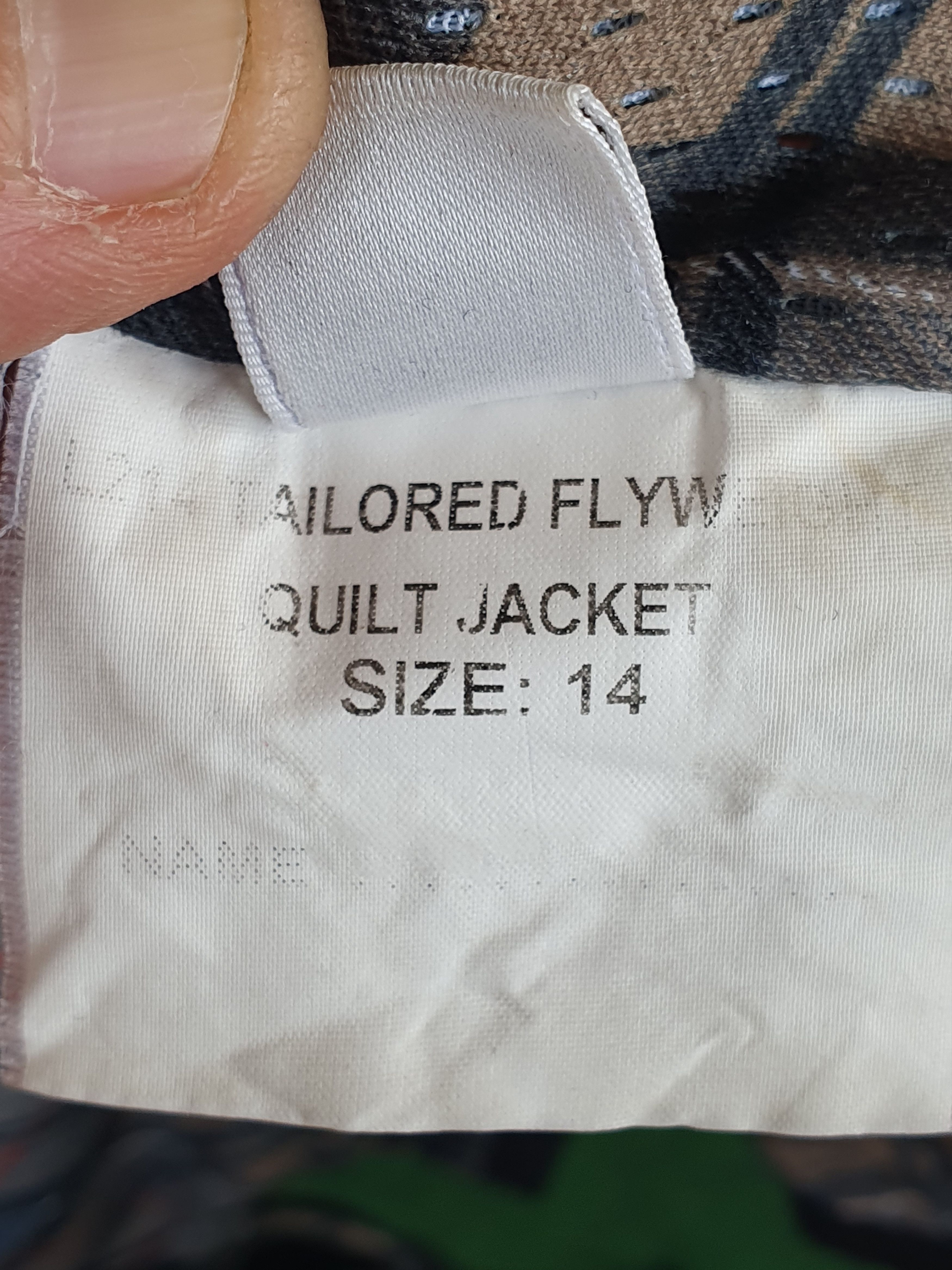Barbour Barbour Tailored Flyweight Quilted Jacket L214 sz US10/UK14 Size L / US 10 / IT 46 - 13 Thumbnail