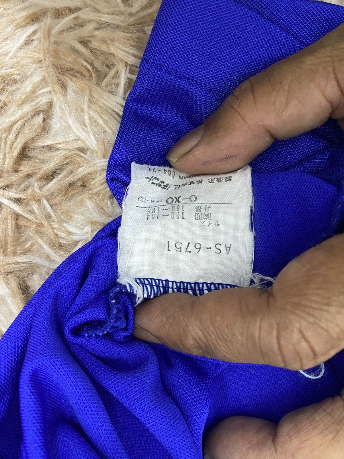 Adidas Vintage Adidas Japan Jersey AS 6751 #15 – O-XO Tag, 80s Blue Size US M / EU 48-50 / 2 - 4 Thumbnail