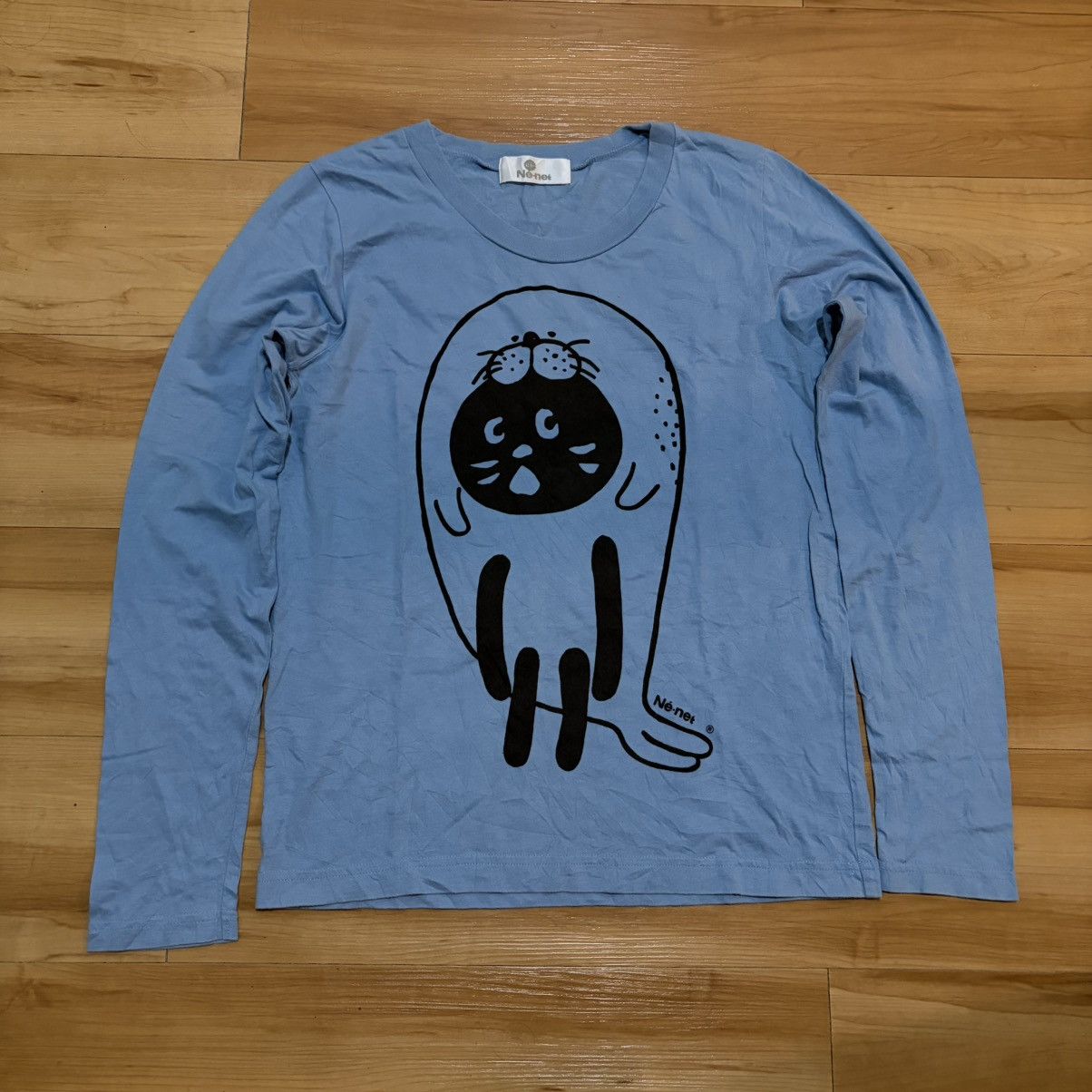 Ne-net seal cat long sleeve t-shirt