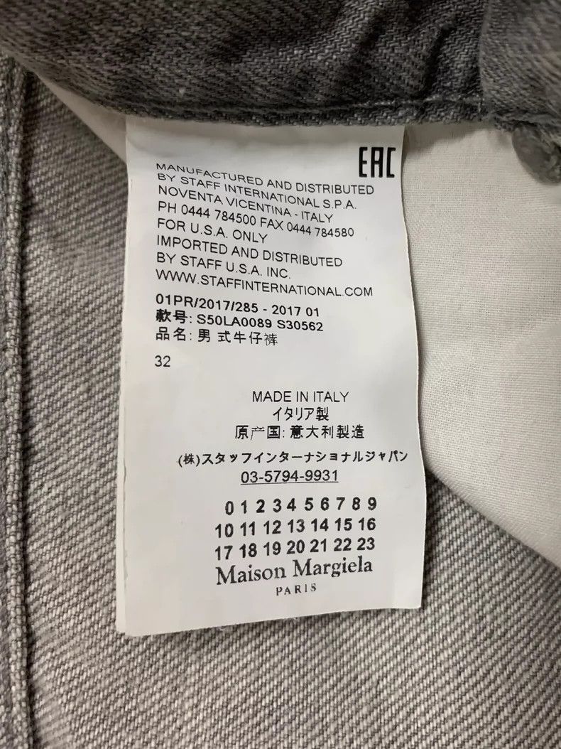 Maison Margiela Maison Margiela SS17 Margiela knife cut to destroy jeans 25 Size US 32 / EU 48 - 5 Thumbnail