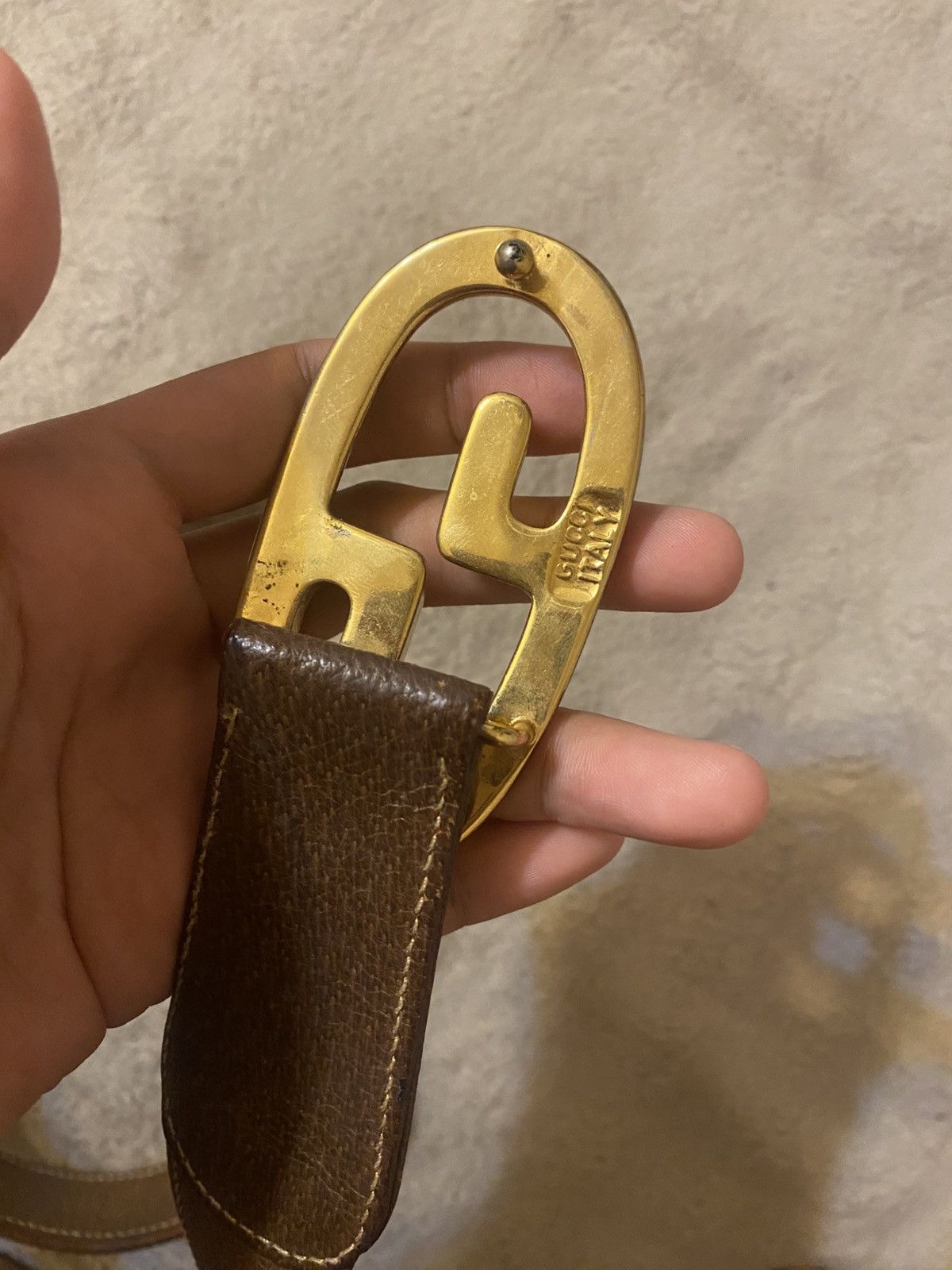 Gucci Vintage Gucci Pig Skin Belt Size ONE SIZE - 5 Thumbnail