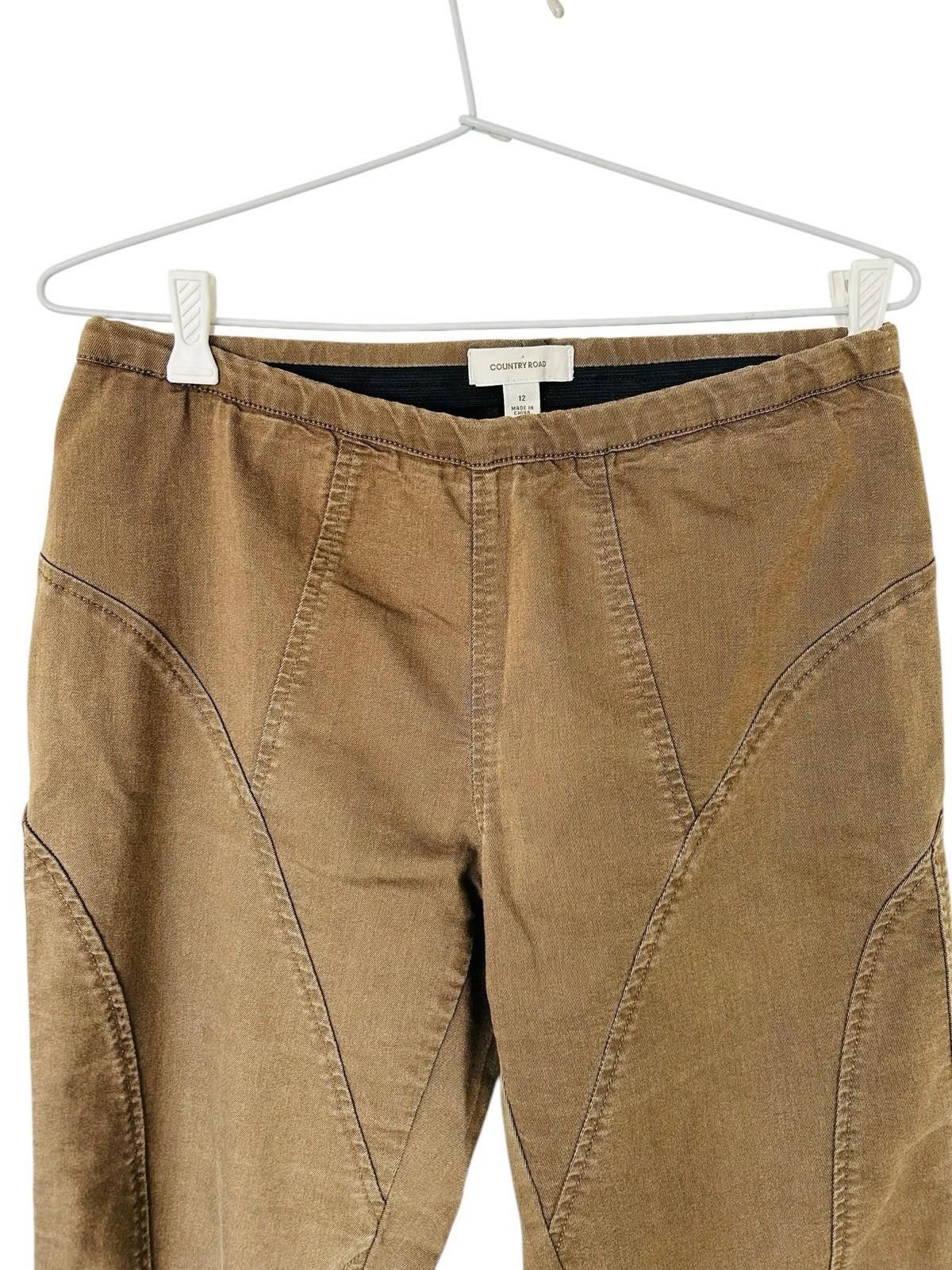Country Road Country Road Camel Jeggings Pants Jeans - Size 12 AU/UK 8 US Size 27" / US 4 / IT 40 - 3 Thumbnail
