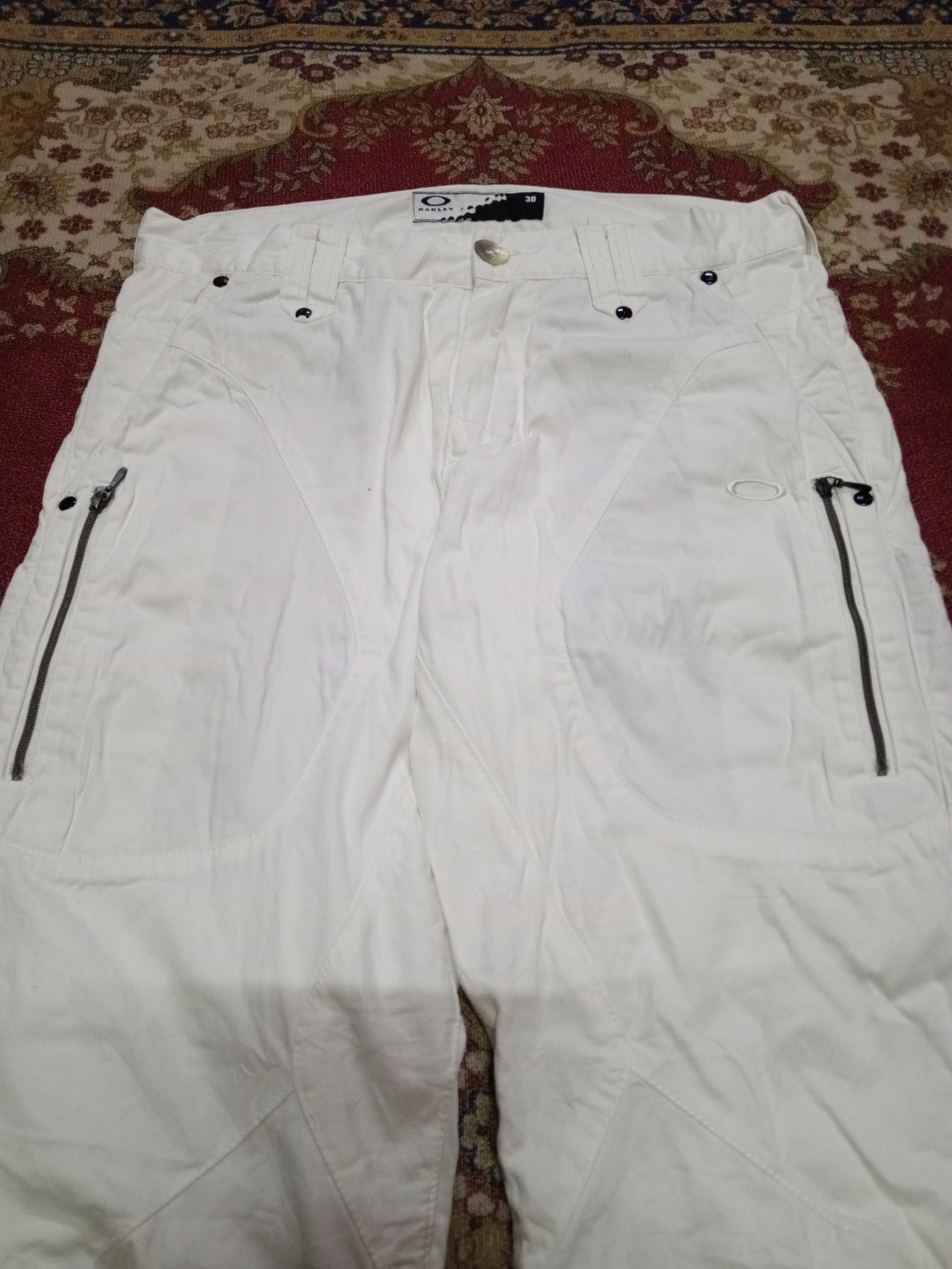 Oakley Oakley white pants skull 6pocket Size US 30 / EU 46 - 4 Thumbnail