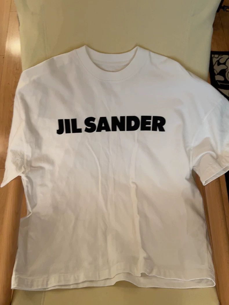Jil Sander Jil Sander Heavy white short sleeved shirt Size XS / US 0-2 / IT 36-38 - 1 Thumbnail