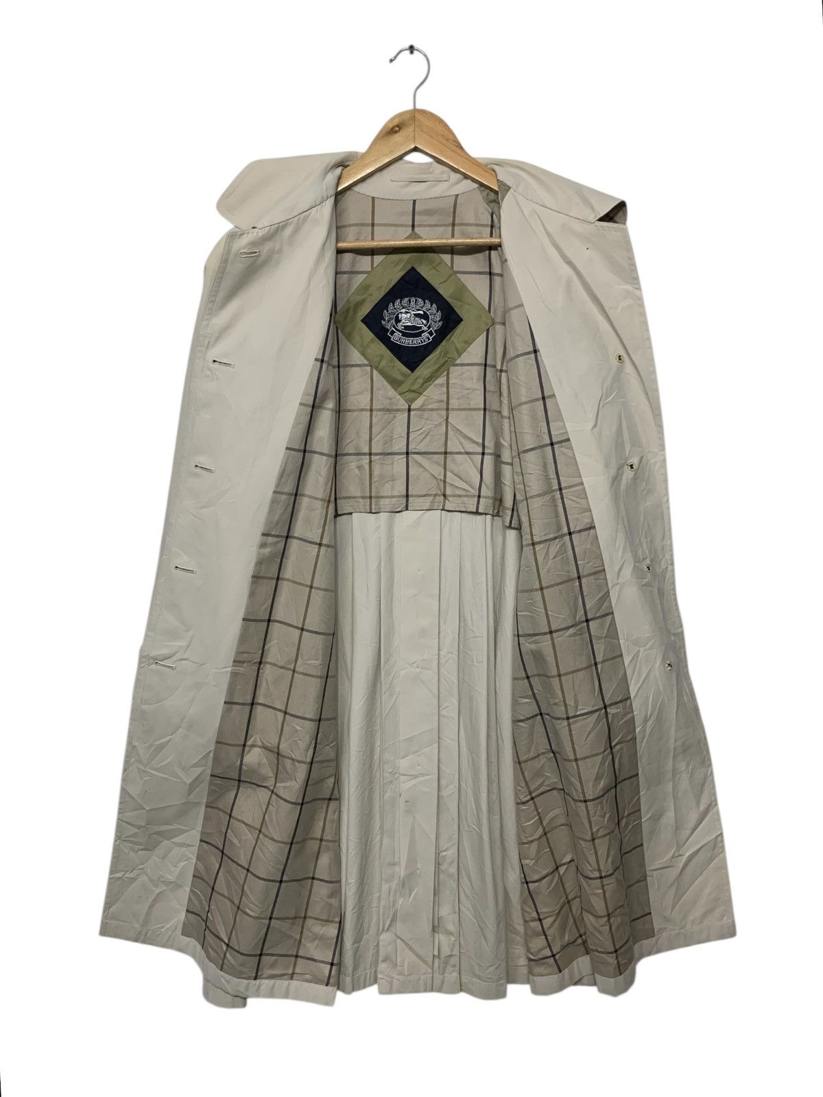 Burberry Vintage 90's Burberry's London Button Ups Long Jacket Size US L / EU 52-54 / 3 - 3 Thumbnail