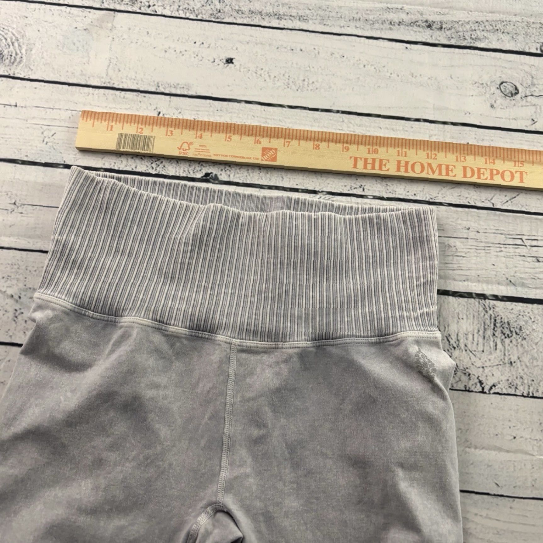 Free People Free People Movement Athletic Yoga Leggings Women's M/L Gray Size 32" / US 10 / IT 46 - 4 Thumbnail