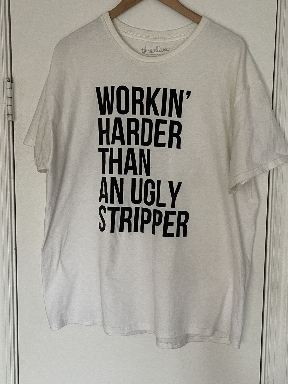 Vintage Workin Hard Tee Size US XL / EU 56 / 4 - 1 Thumbnail