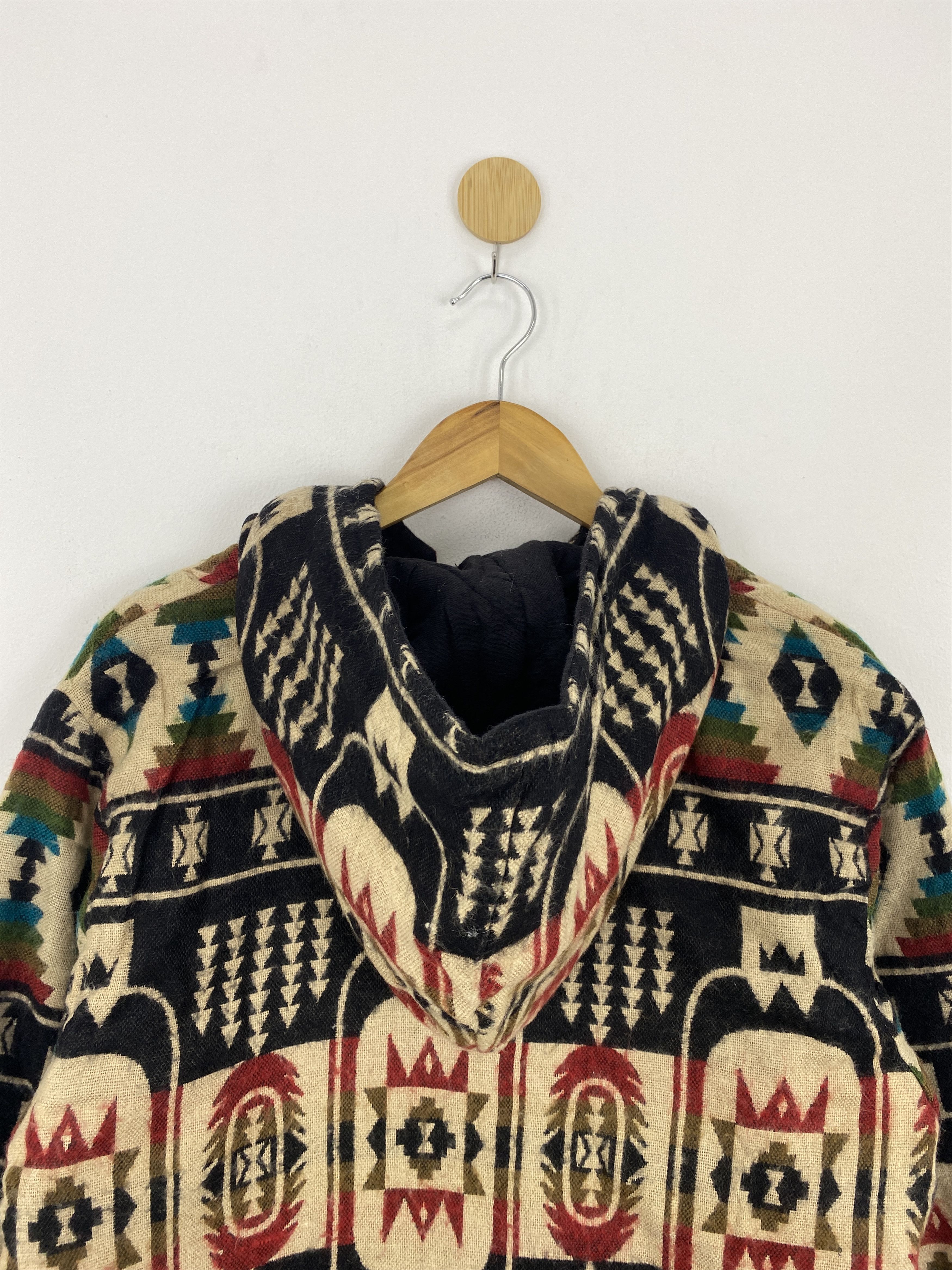 Native Vintage 90s Ajara Native Navajo Wool Jacket MJ0018 Size US M / EU 48-50 / 2 - 4 Thumbnail
