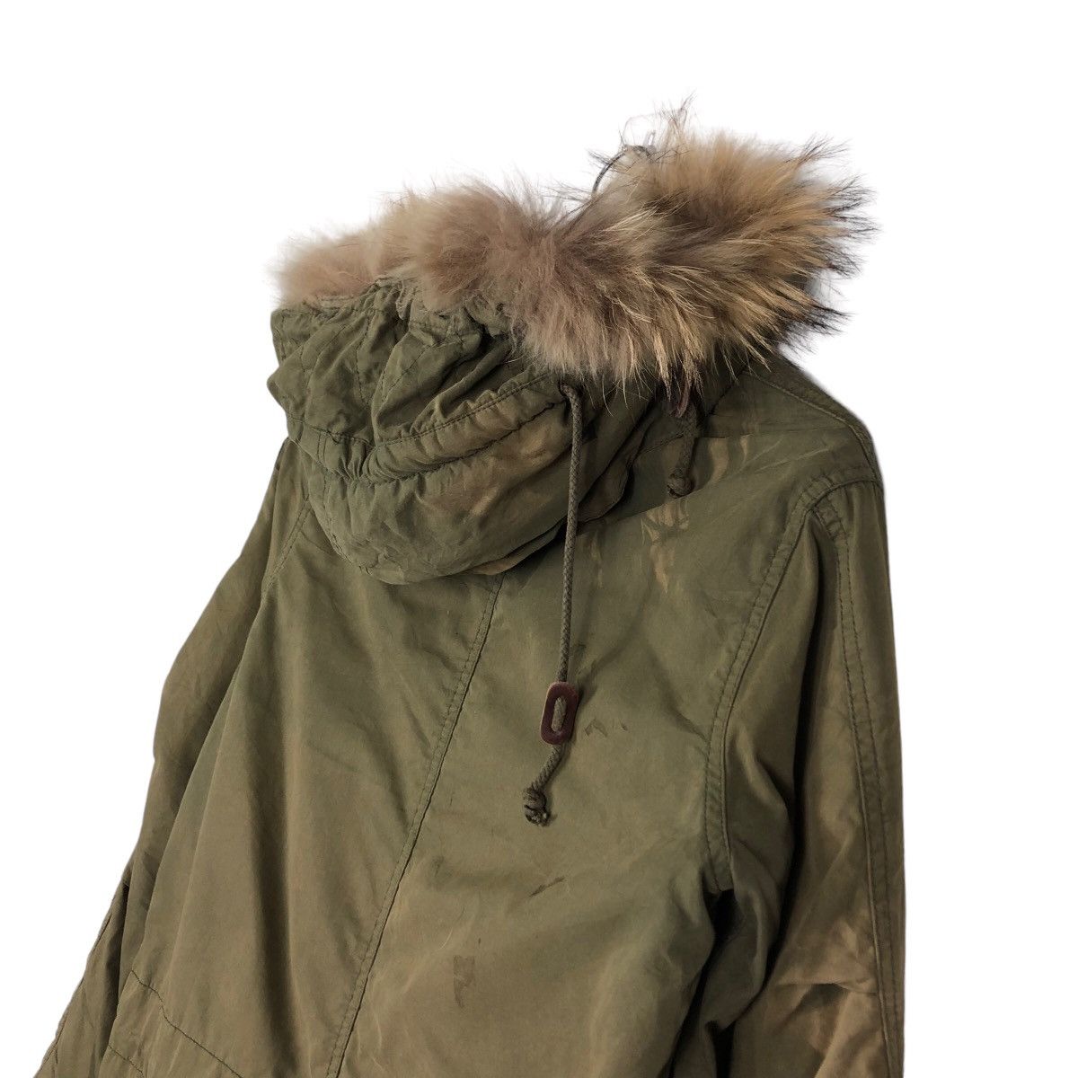 Avirex 🔥Vintage Parka Jacket Avirex USA Mink Fur Hoodie Bondage Size US S / EU 44-46 / 1 - 10 Thumbnail
