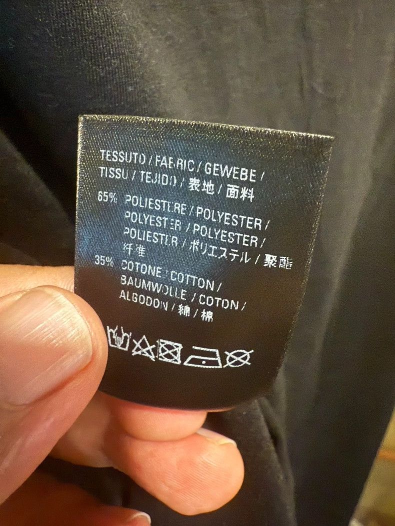 Balenciaga Balenciaga 7-Language Short Sleeve T-Shirt, Black, Size L Size US L / EU 52-54 / 3 - 9 Thumbnail