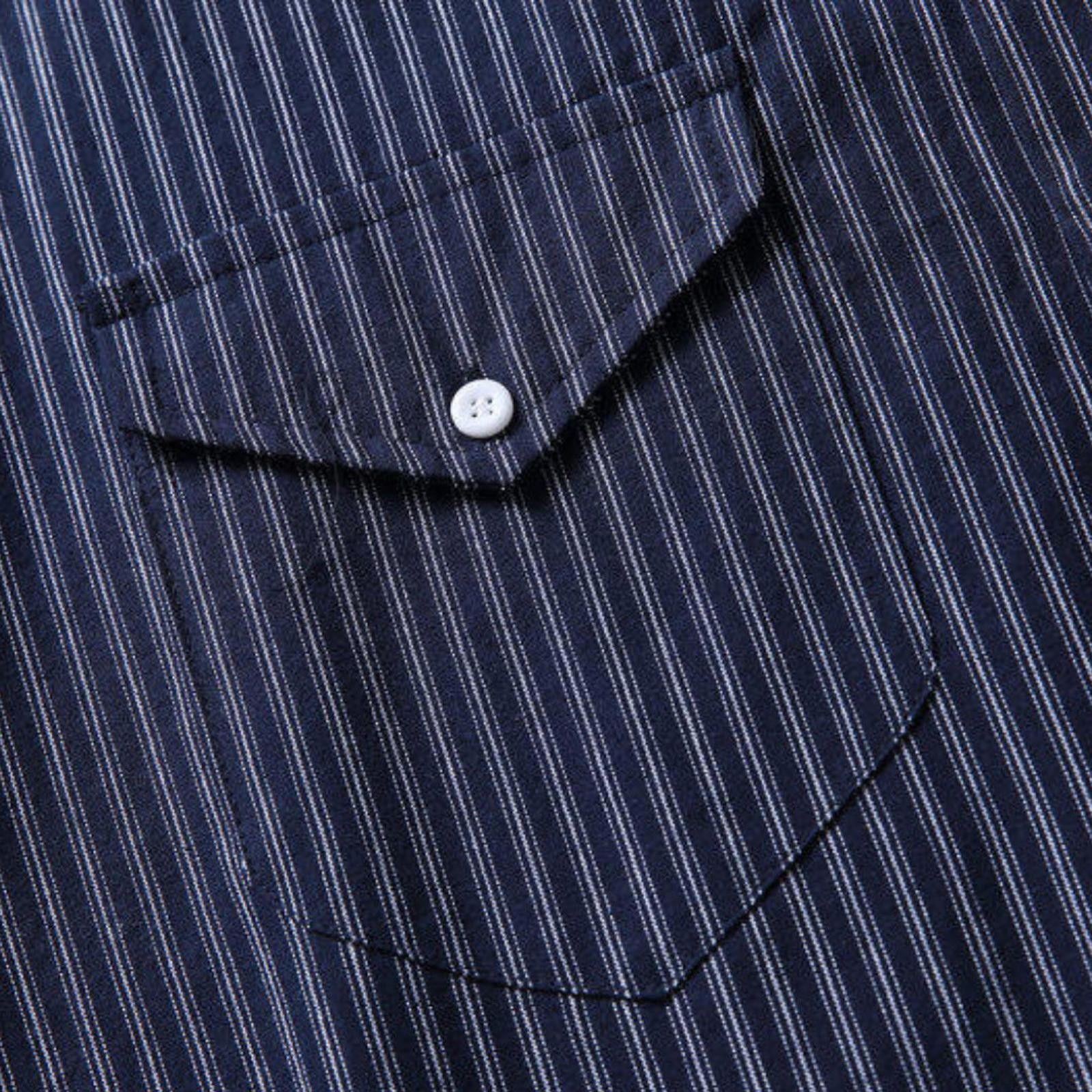 Vintage Striped Short Sleeve Button-Up Shirt by Butterfinger Size US M / EU 48-50 / 2 - 6 Thumbnail