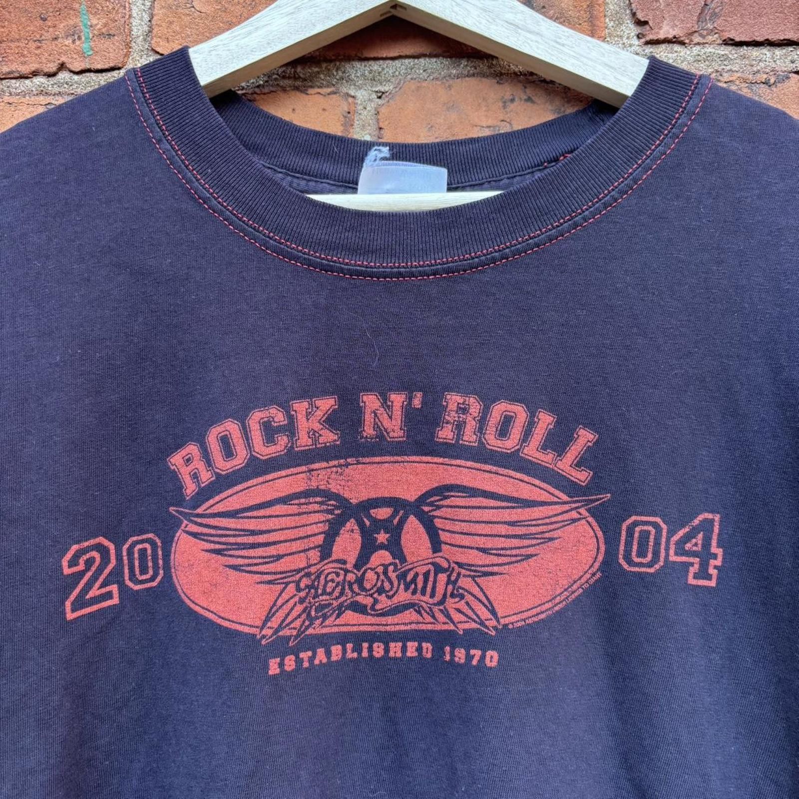 Other vintage aerosmith t shirt 2004 L Size US L / EU 52-54 / 3 - 3 Thumbnail