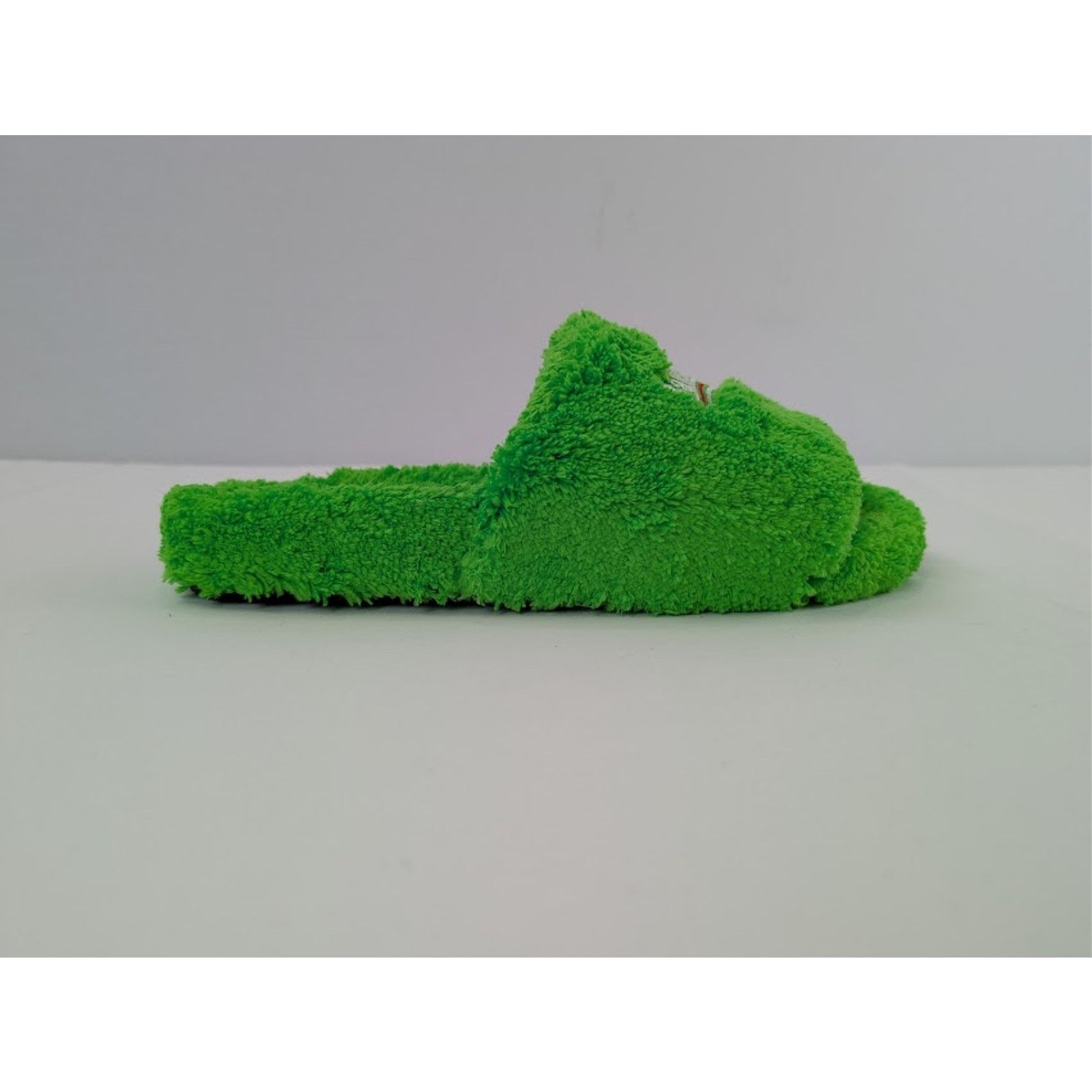 Balenciaga o1rshd1 Q:2 / Furry Political Campaign Slide Sandal in Apple Size US 11 / EU 44 - 4 Thumbnail