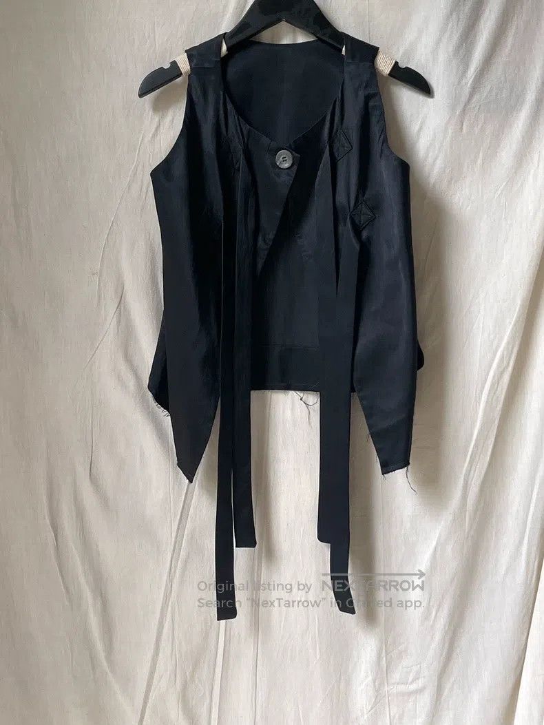 Song For The Mute SONG FOR THE MUTE Double-layered silk vest Size XXS / US 00 / IT 34 - 1 Thumbnail