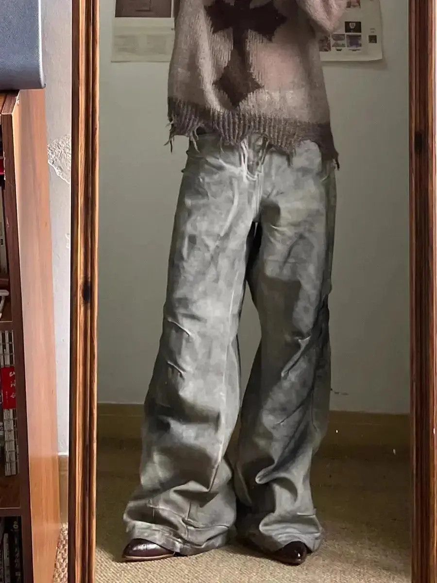Japanese Brand Hip hop loose wide leg jeans Size US 32 / EU 48 - 3 Thumbnail