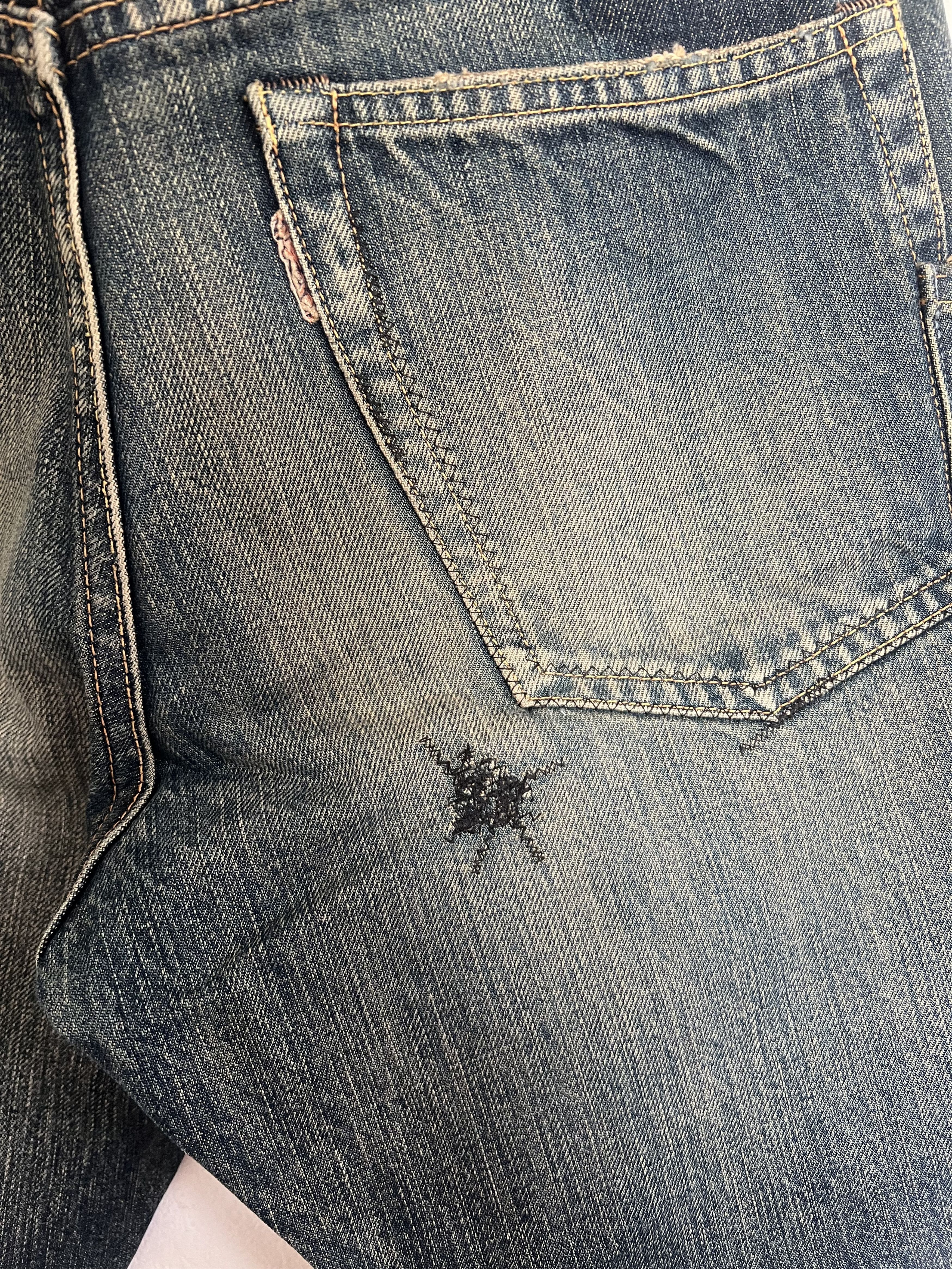 Kapital Kapital boro biker denim Size US 31 - 4 Thumbnail