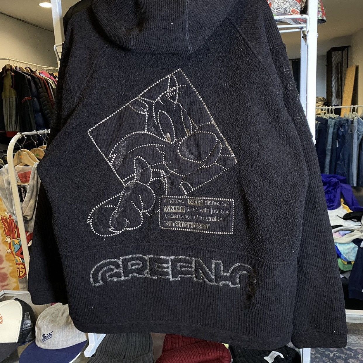 Japanese Brand Green Clubs Sweatshirt Zipper Pullover Jumper Hoodie Size US XL / EU 56 / 4 - 4 Thumbnail