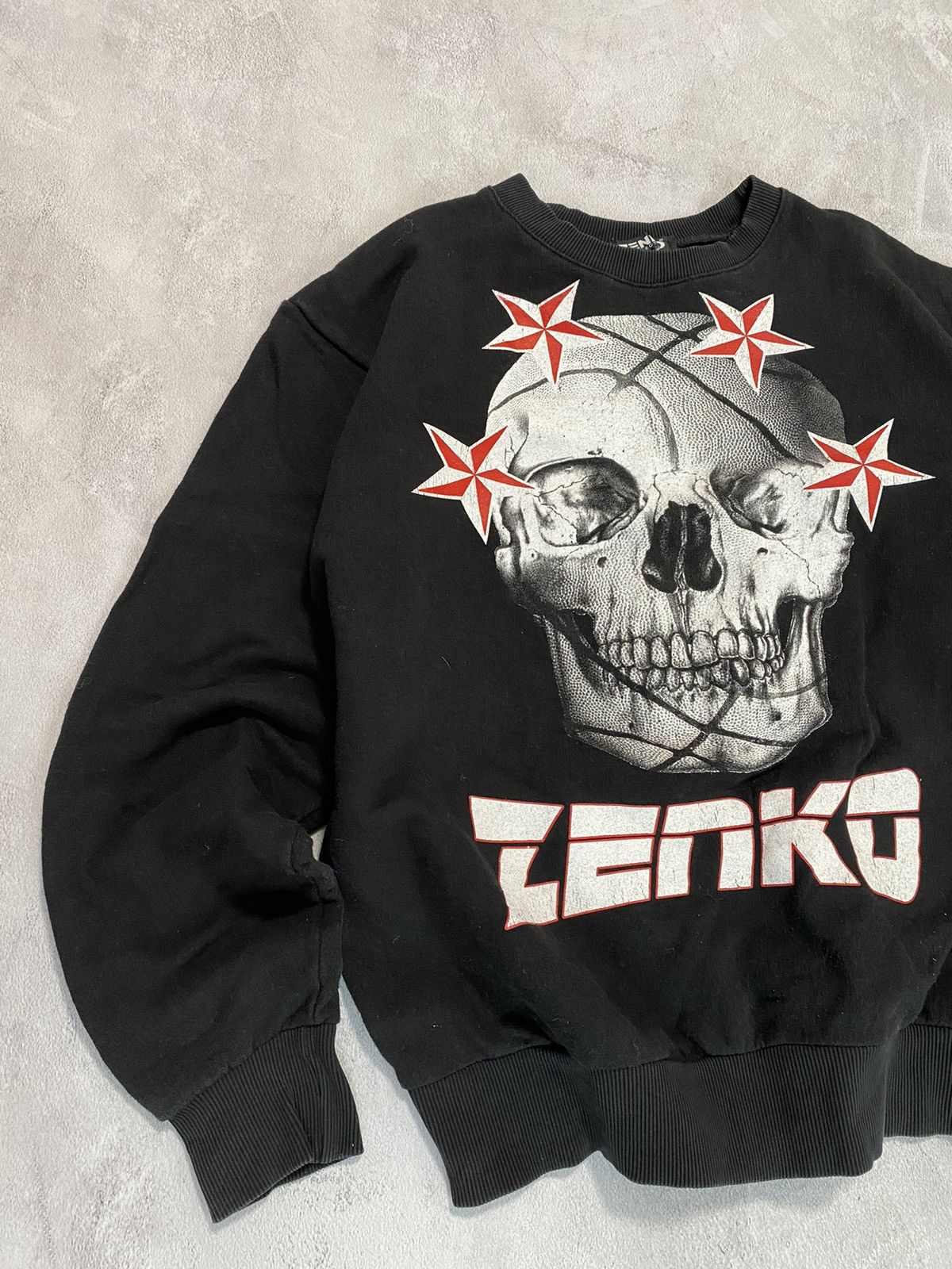 Band Tees 🧬 Vintage Sweater Zenko Skull Logo Printed Big Back Logo Size US S / EU 44-46 / 1 - 2 Thumbnail