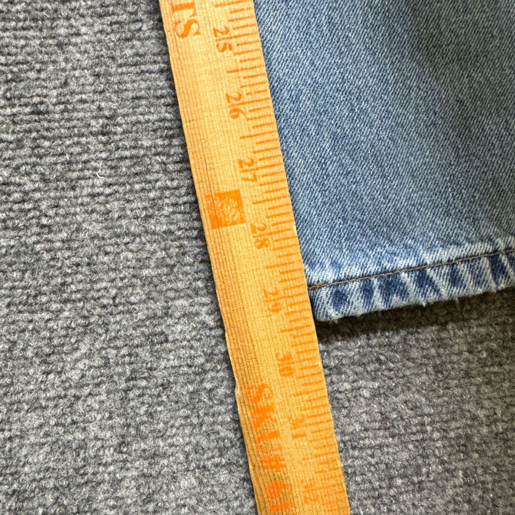 Vintage VINTAGE Levis 505 Denim Jeans Mens 36 Straight 90s Light Washed Made In USA Size US 36 / EU 52 - 7 Thumbnail