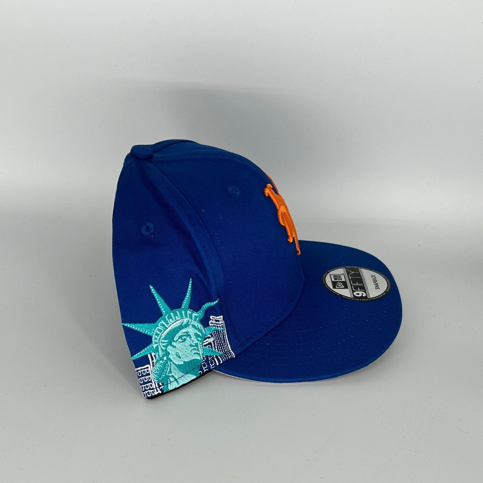 New Era Blue New York Mets Statue of Liberty Side Patch New Era MLB Size ONE SIZE - 2 Thumbnail