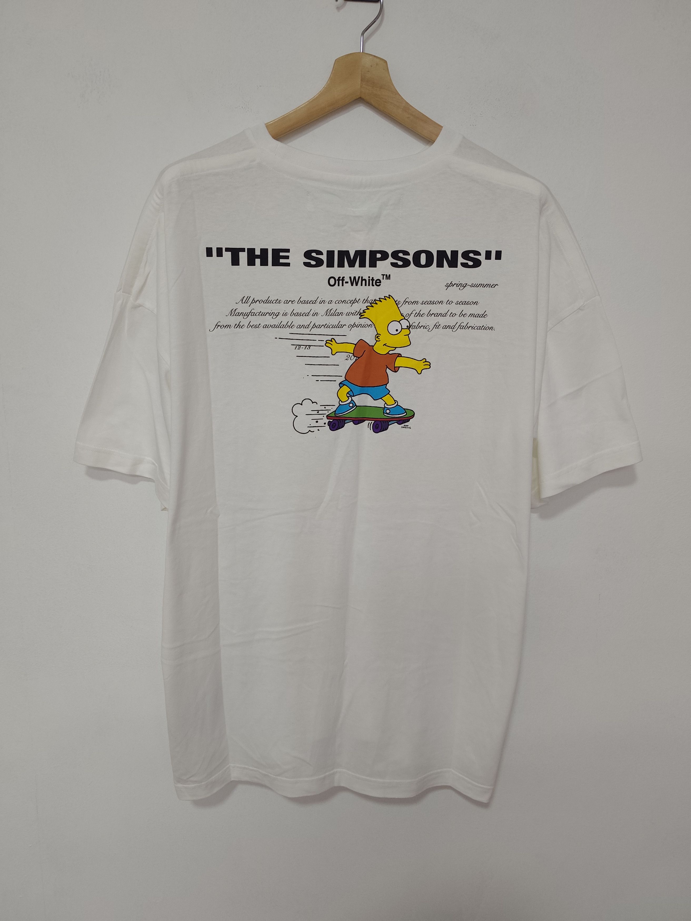 Off-White Off-White "Homer & Bart" Size US XXS / EU 40 - 3 Thumbnail