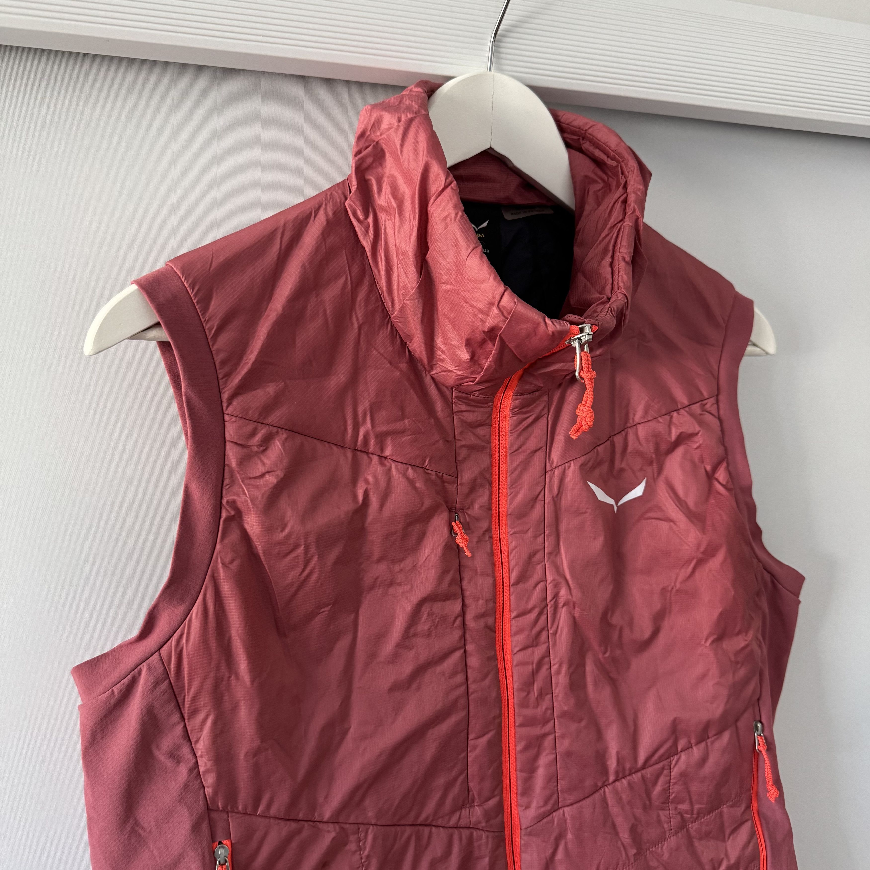 SALEWA Women's Salewa Tirol Wool Responsive Durastretch Pink Vest Size XL / US 12-14 / IT 48-50 - 5 Thumbnail