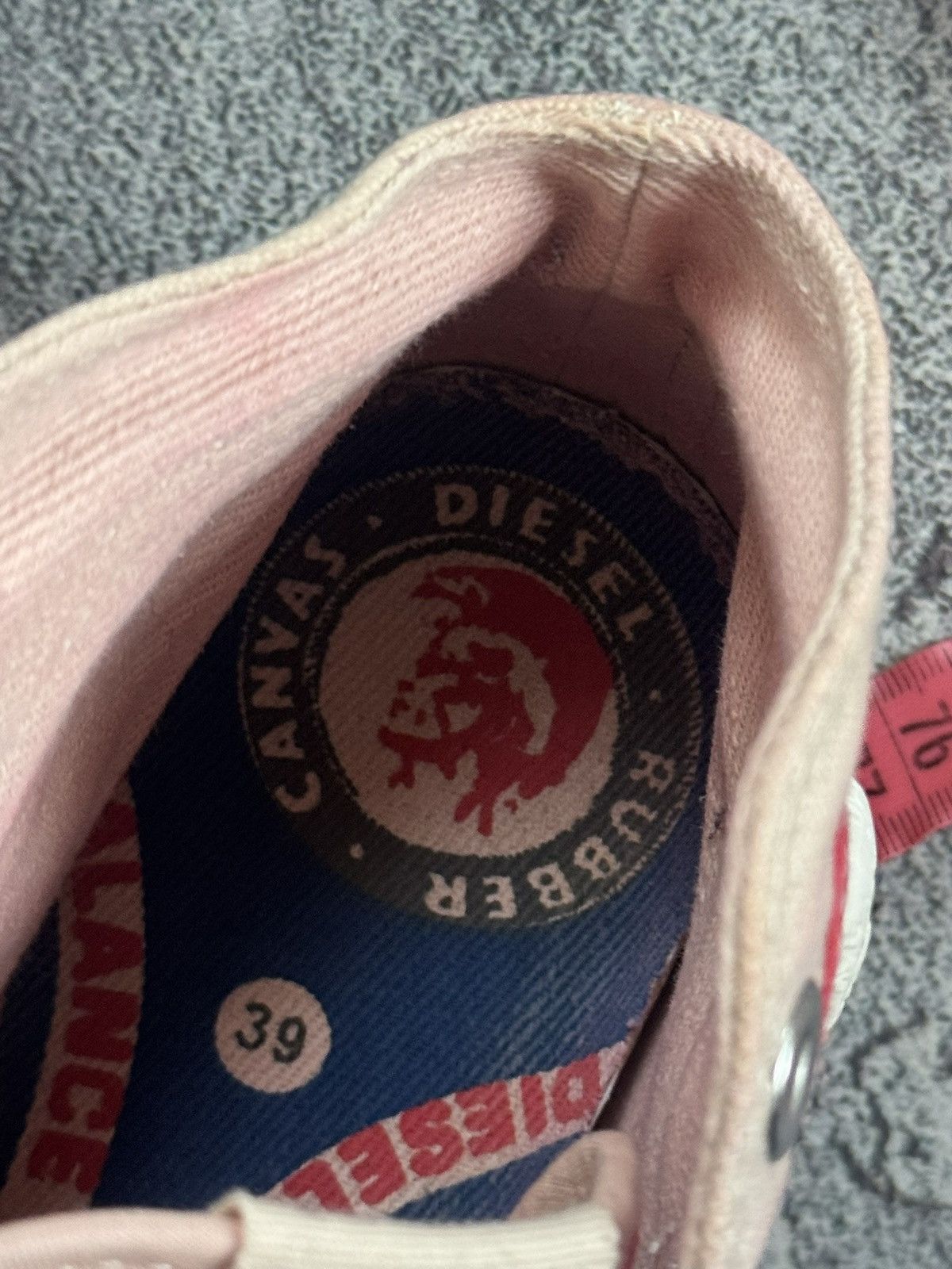 Diesel Diesel US8.5/EUR39 YUK Anniversary hi top sneakers shoes Size US 8.5 / IT 38.5 - 25 Thumbnail