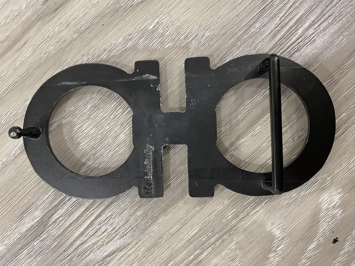 Salvatore Ferragamo Ferragamo Belt Black (replacement strap) Size ONE SIZE - 3 Thumbnail