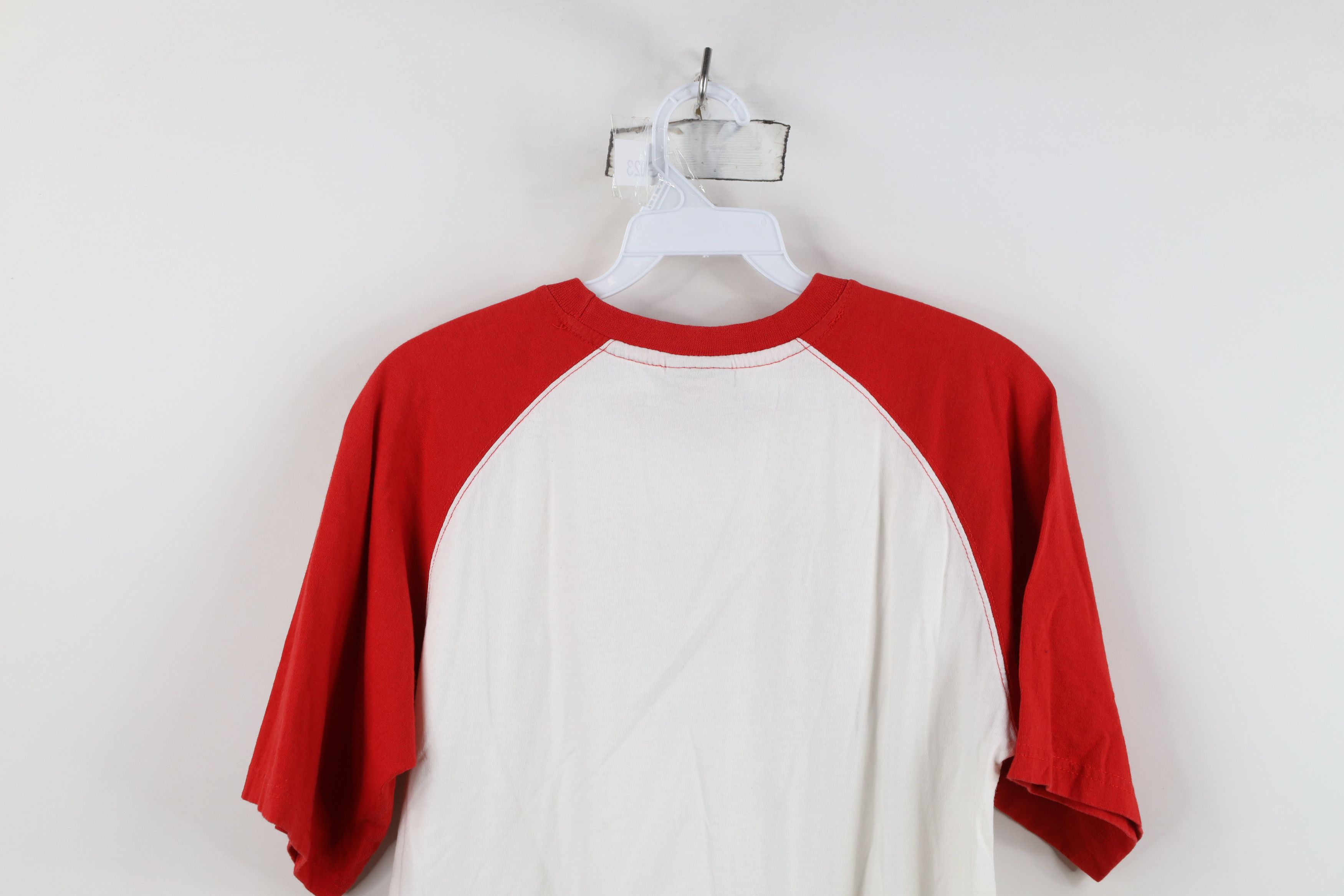 Nike Vintage Y2K Nike Swoosh Cincinnati Reds Raglan T-Shirt Size US S / EU 44-46 / 1 - 10 Thumbnail