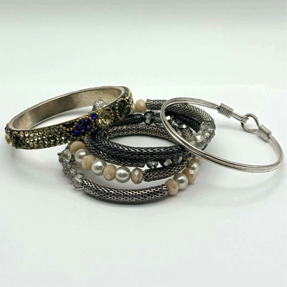 Other Stunning Silver & Gold Bracelet Bundle Size ONE SIZE - 3 Thumbnail