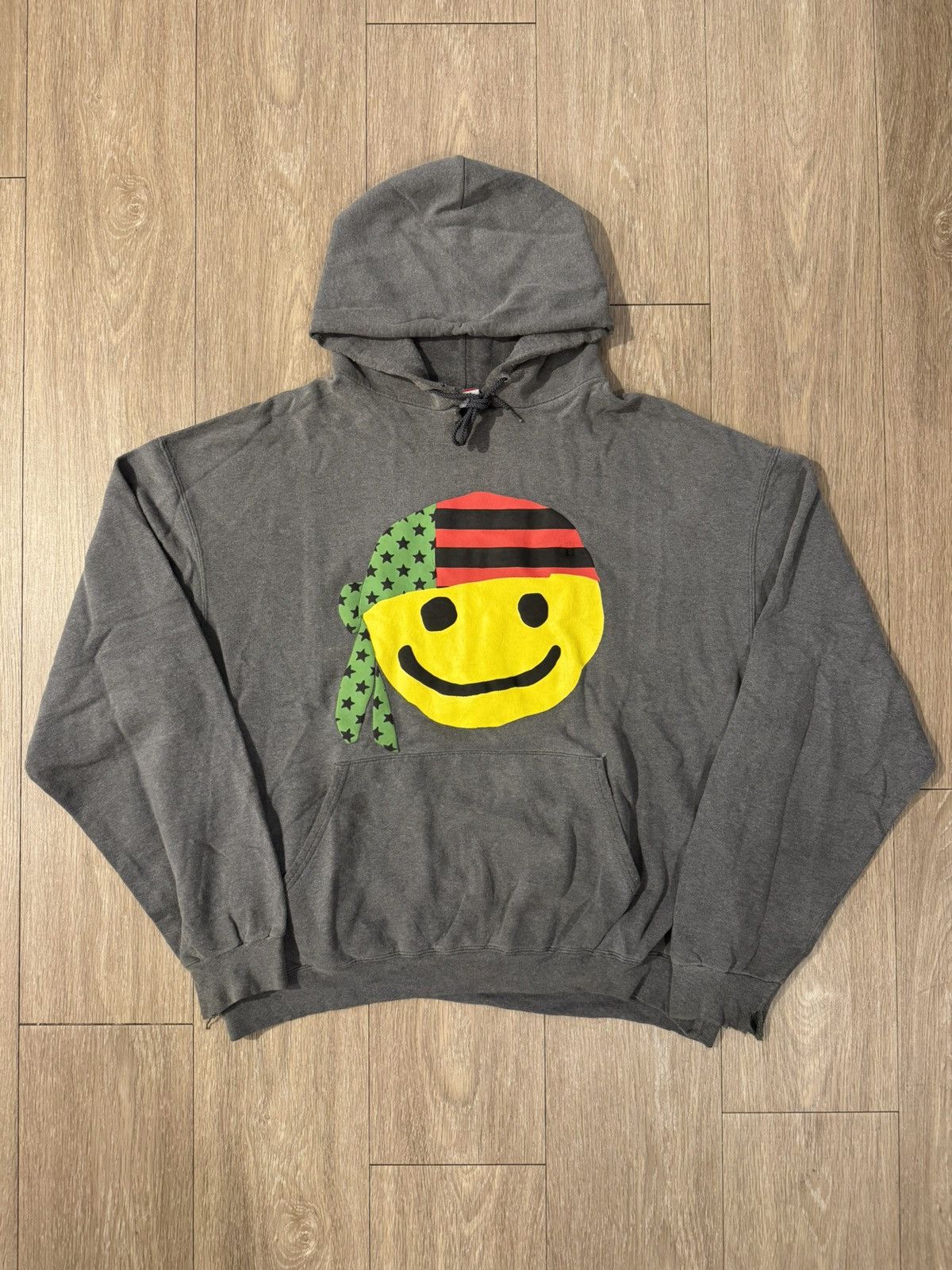 Cactus Plant Flea Market × DENIM TEARS CPFM Denim Tears Bandana Smiley Hoodie 1/1 Size US XL / EU 56 / 4 - 1 Thumbnail