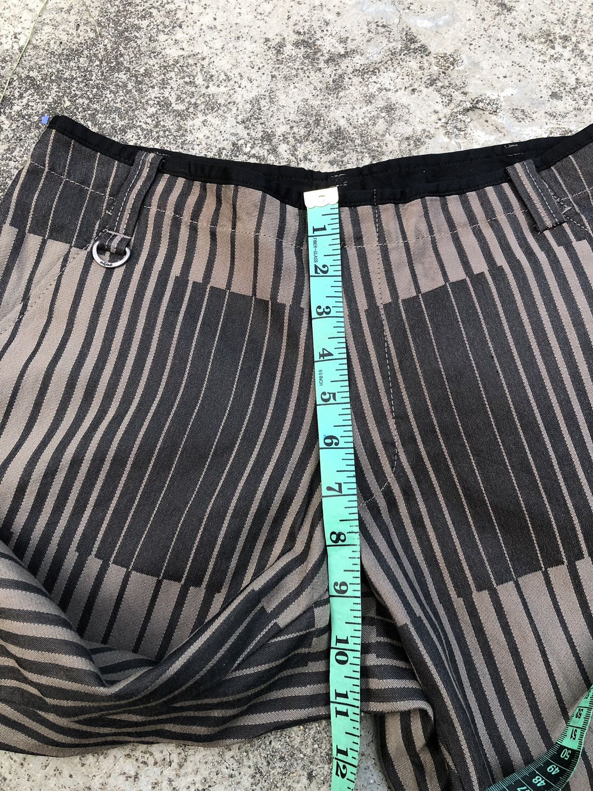Gaultier Homme Objet × Jean Paul Gaultier STRIPED GOULTIER HOMME OBJECT PANT Size US 28 / EU 44 - 8 Thumbnail
