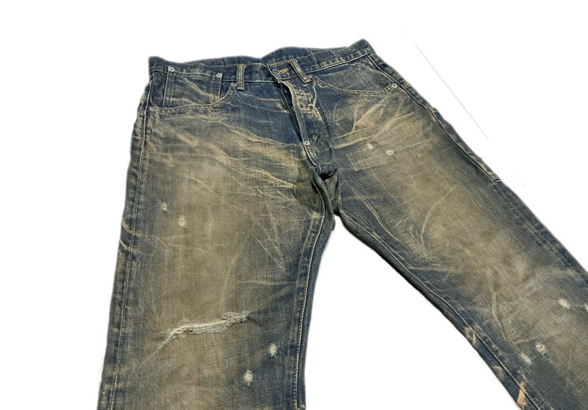 Swagger 🔥Y2K Archived Swagger Mud Wash Denim Distressed Size US 32 / EU 48 - 8 Thumbnail